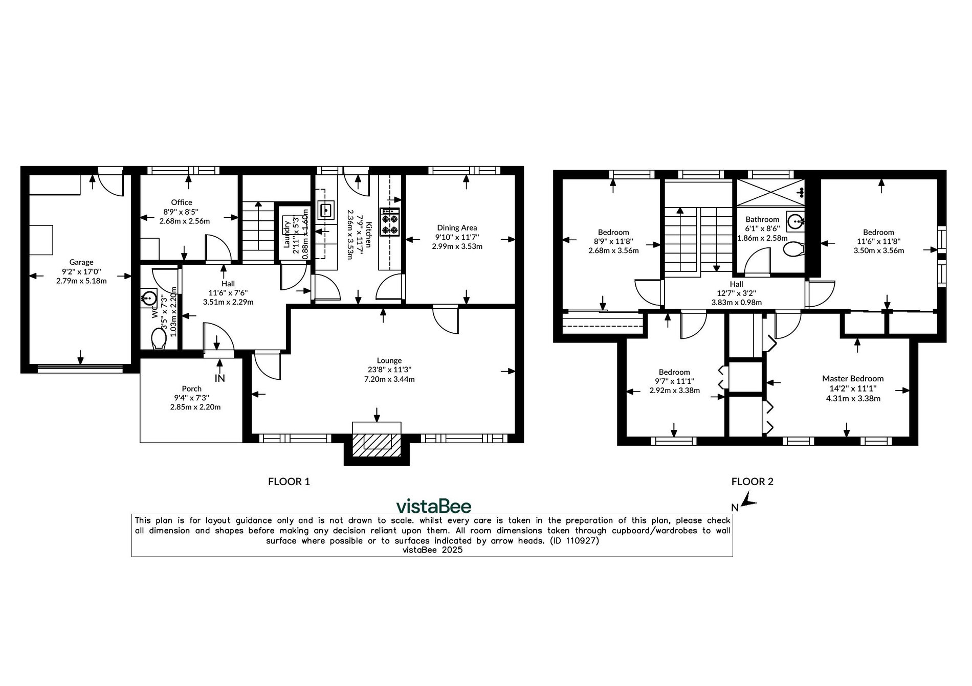 4 bed link detached house for sale in Atholl Place, Dunblane - Property floorplan