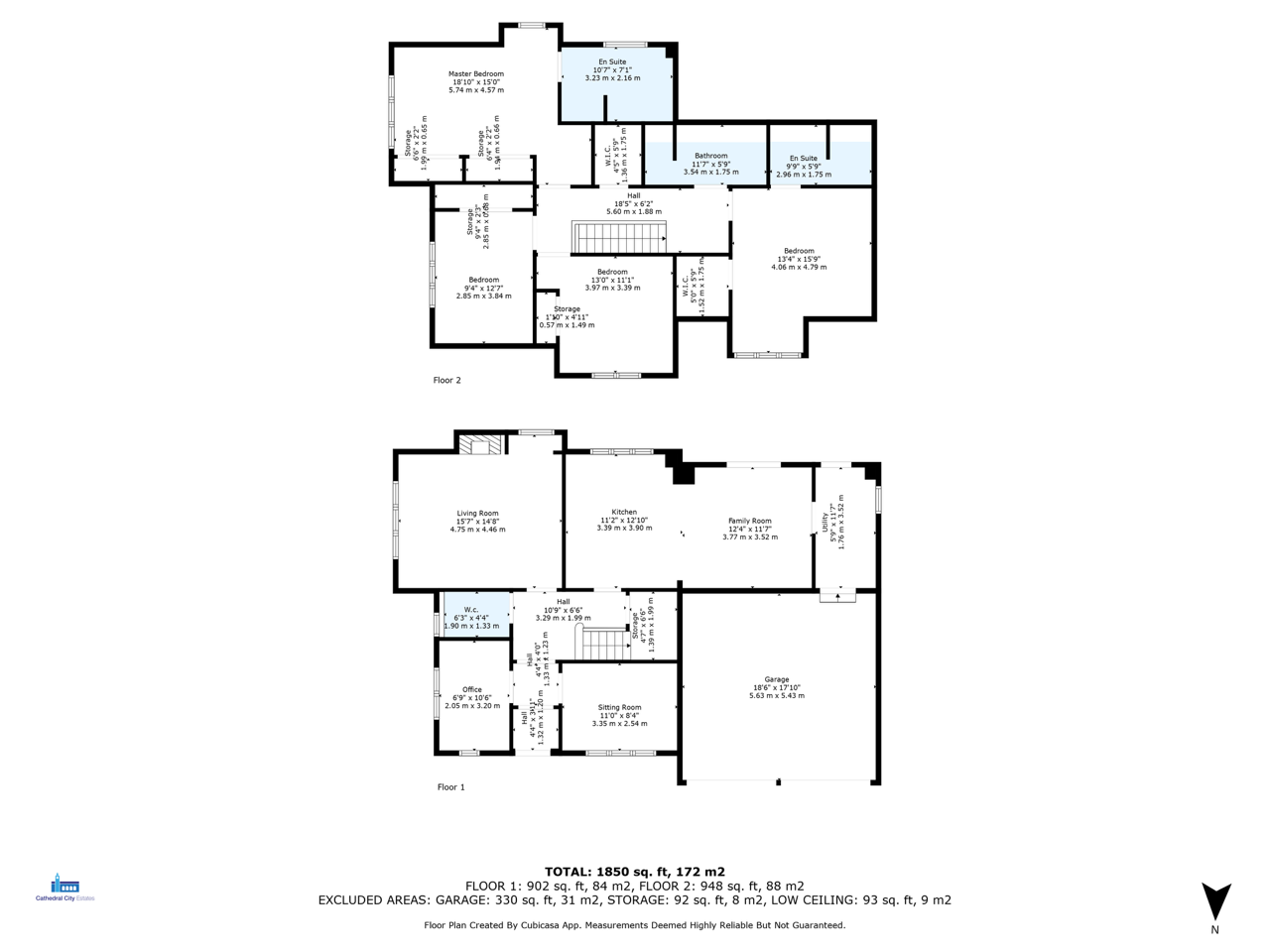 4 bed detached house for sale in Barclay Place, Dunblane - Property floorplan