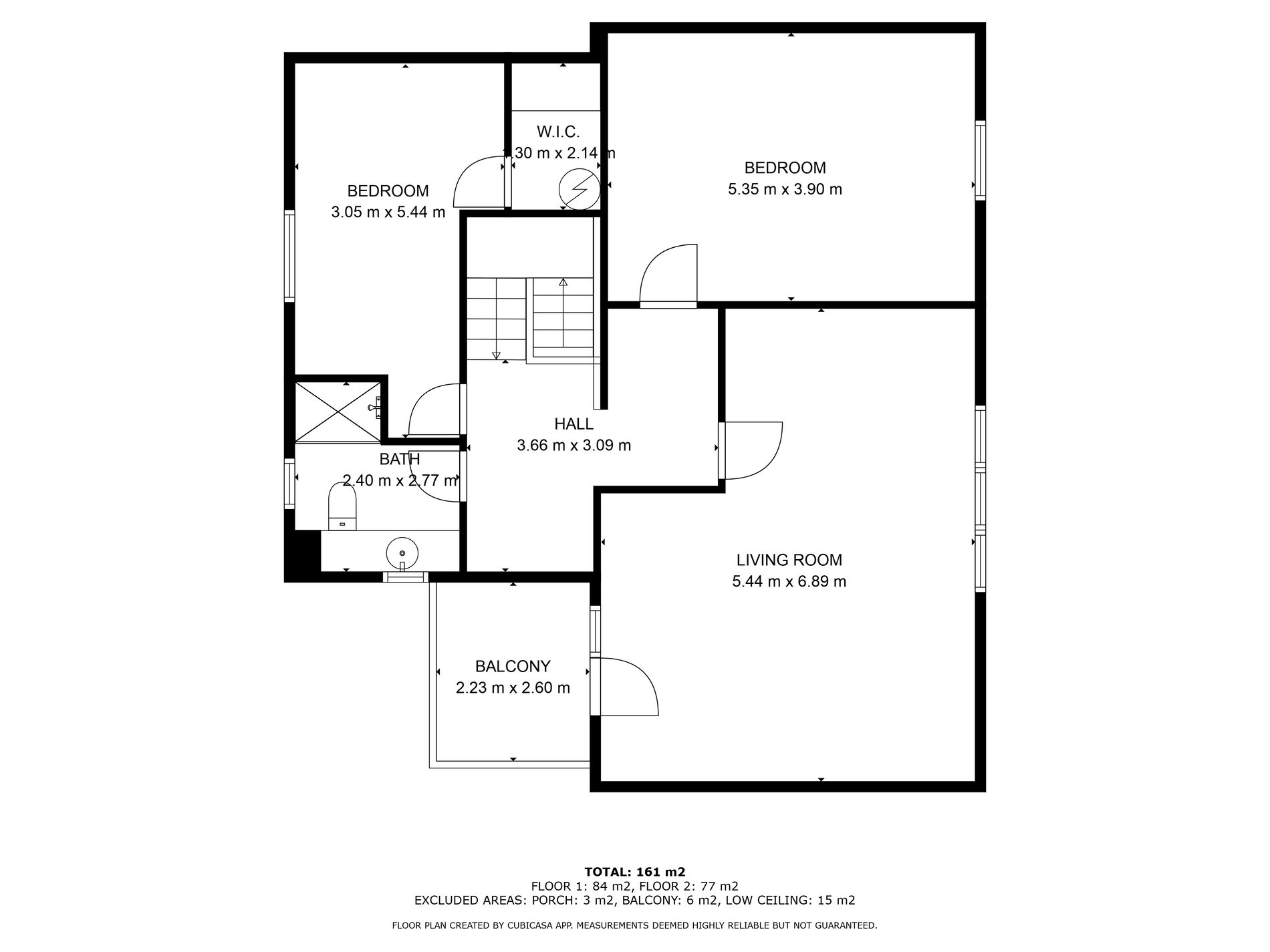 4 bed end of terrace house for sale in Gray Street, Killin - Property floorplan