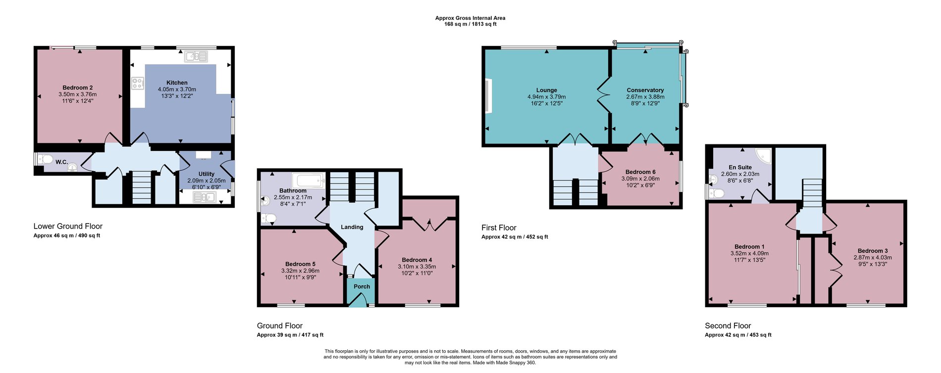 4 bed detached house for sale in Menteith View, Dunblane - Property floorplan