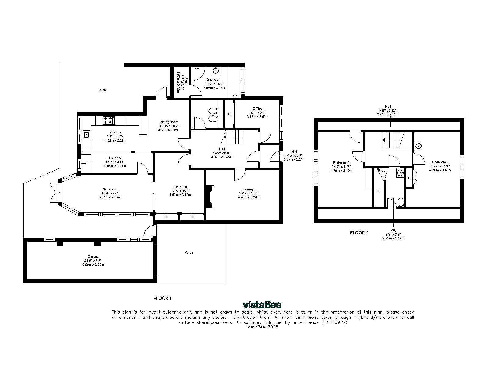 4 bed detached house for sale in Inverallan Drive, Stirling - Property floorplan
