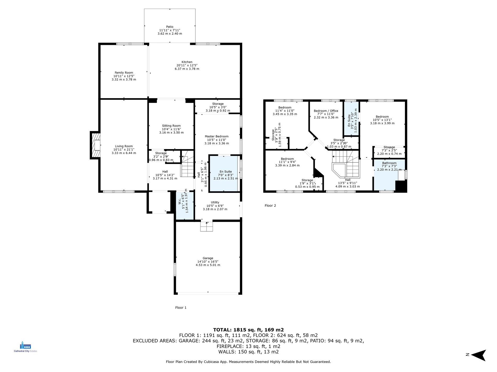 5 bed detached house for sale in Barclay Place, Dunblane - Property floorplan