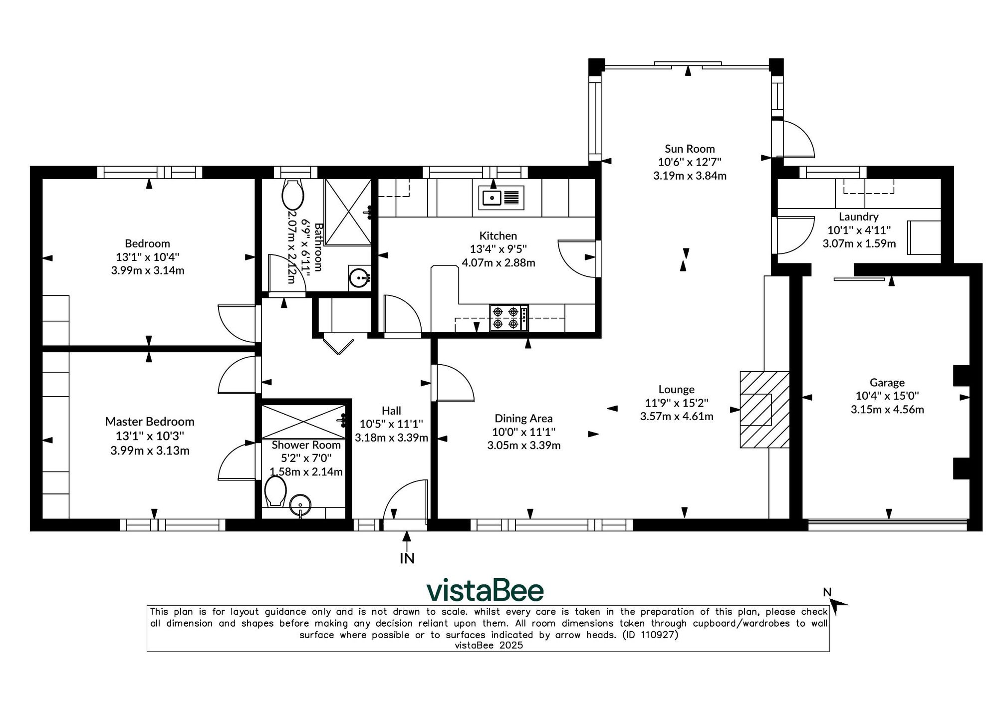 2 bed detached bungalow for sale in Ochlochy Park, Dunblane - Property floorplan