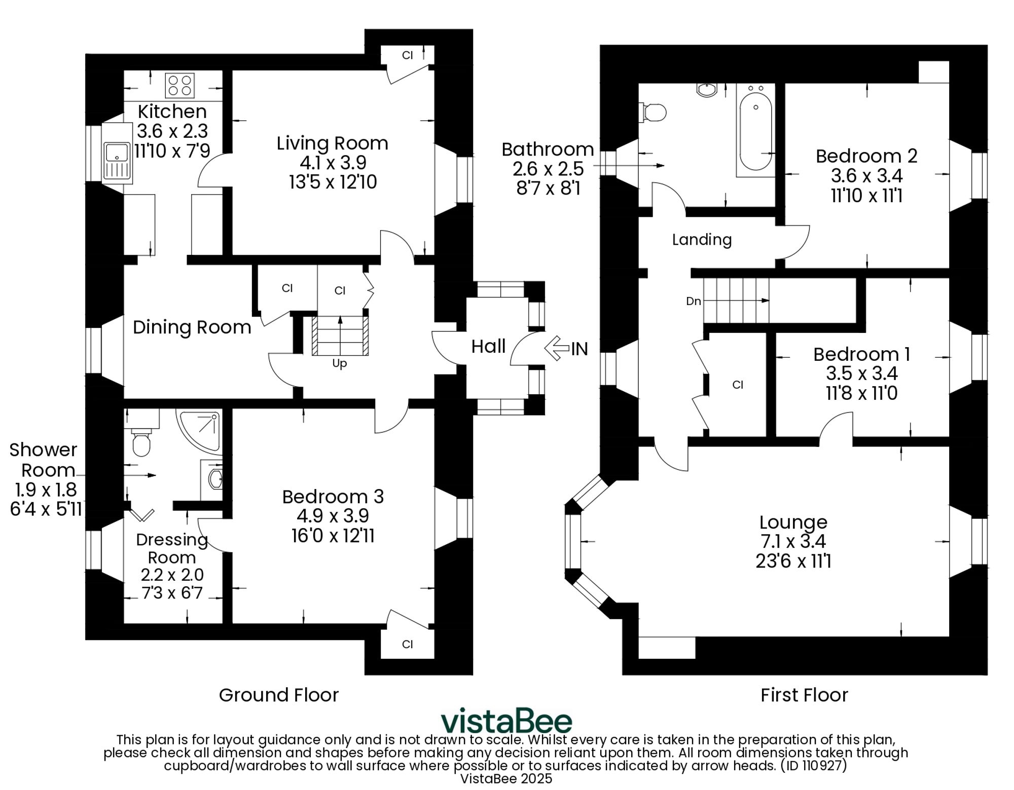 3 bed end of terrace house for sale in Main Street, Callander, FK17 - Property floorplan