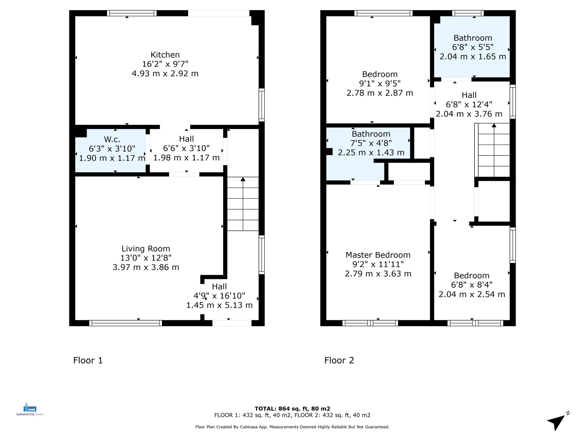 3 bed end of terrace house for sale in Young Road, Dunblane - Property floorplan