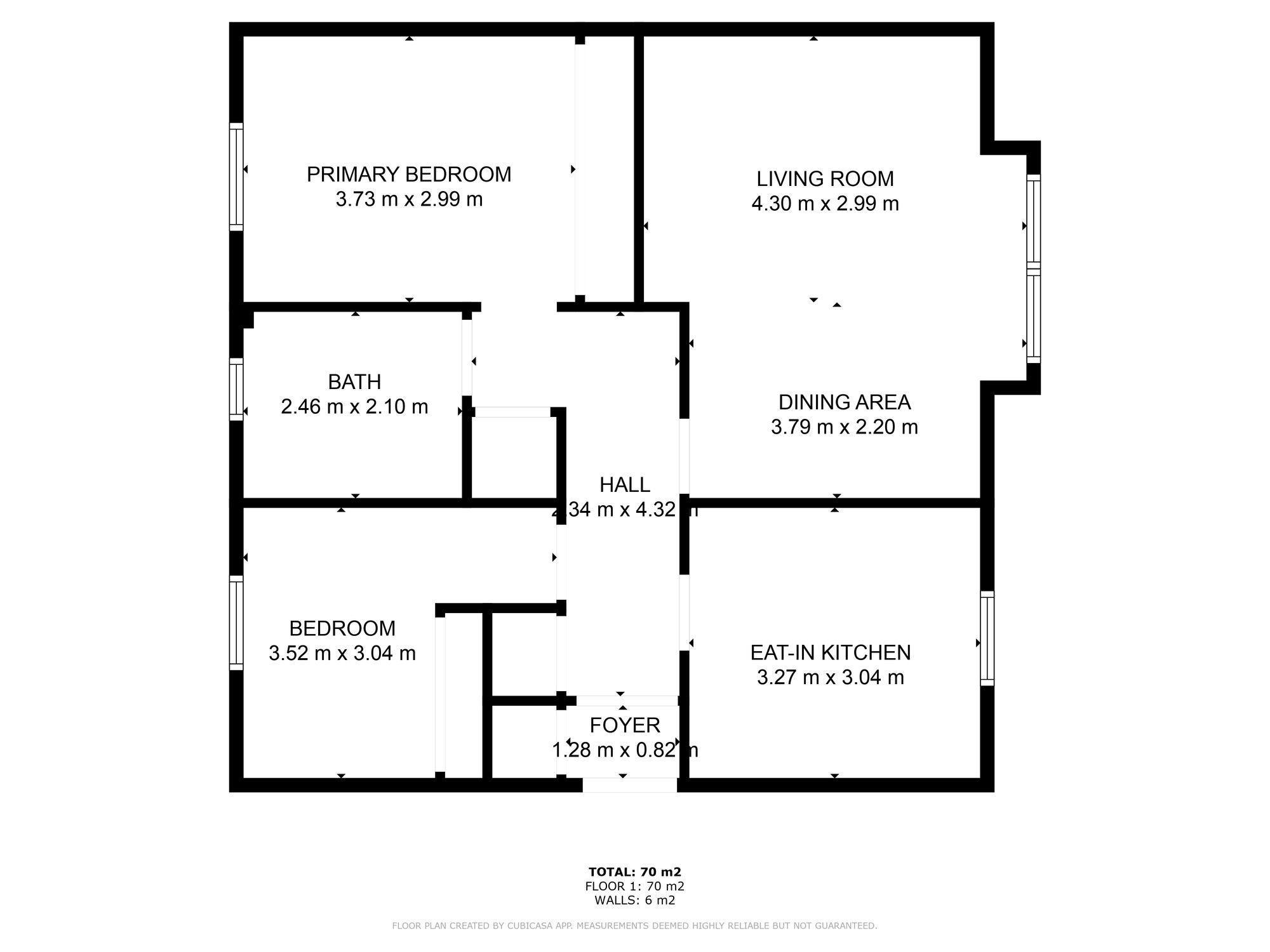 2 bed flat for sale in Allanview, Dunblane - Property floorplan