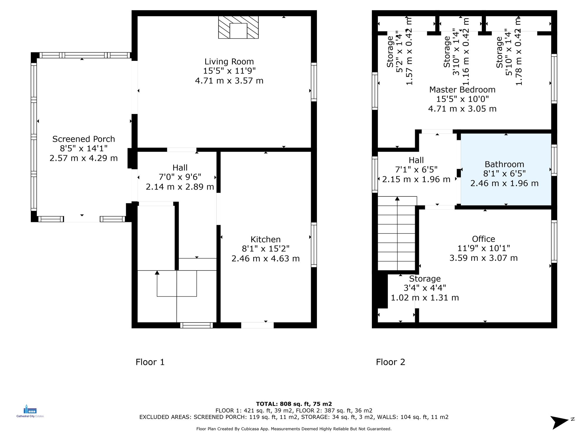 2 bed semi-detached house for sale in Gentle Croft, Braco, FK15 - Property floorplan
