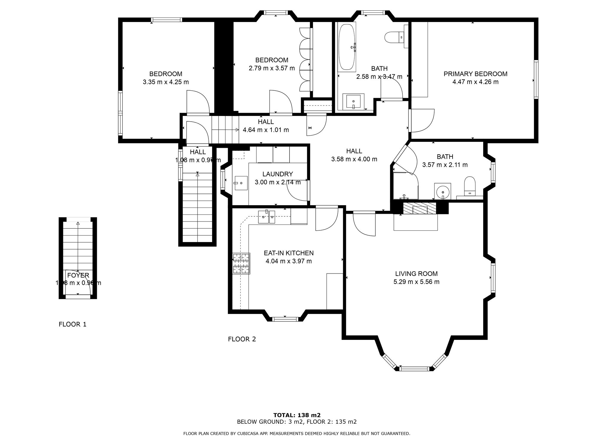 3 bed apartment for sale in Doune Road, Dunblane - Property floorplan