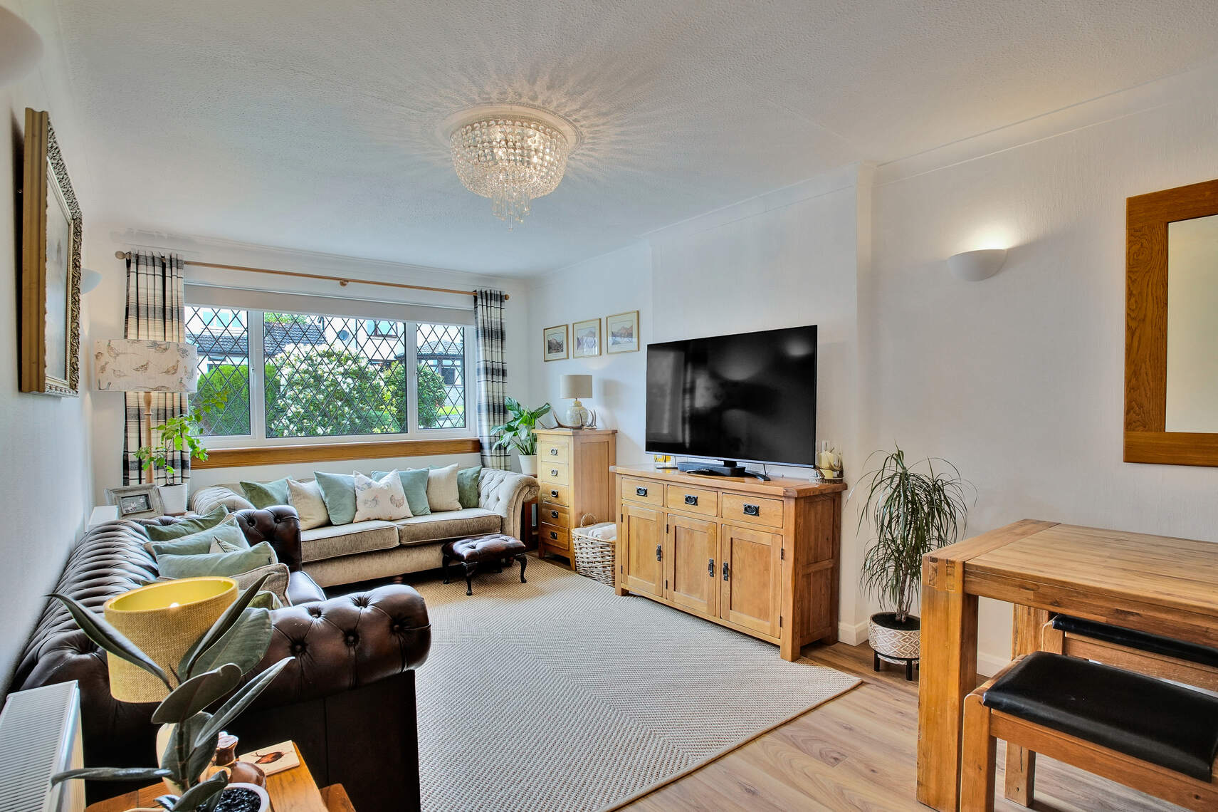 3 bed semi-detached bungalow for sale in Anchorscross, Dunblane  - Property Image 2