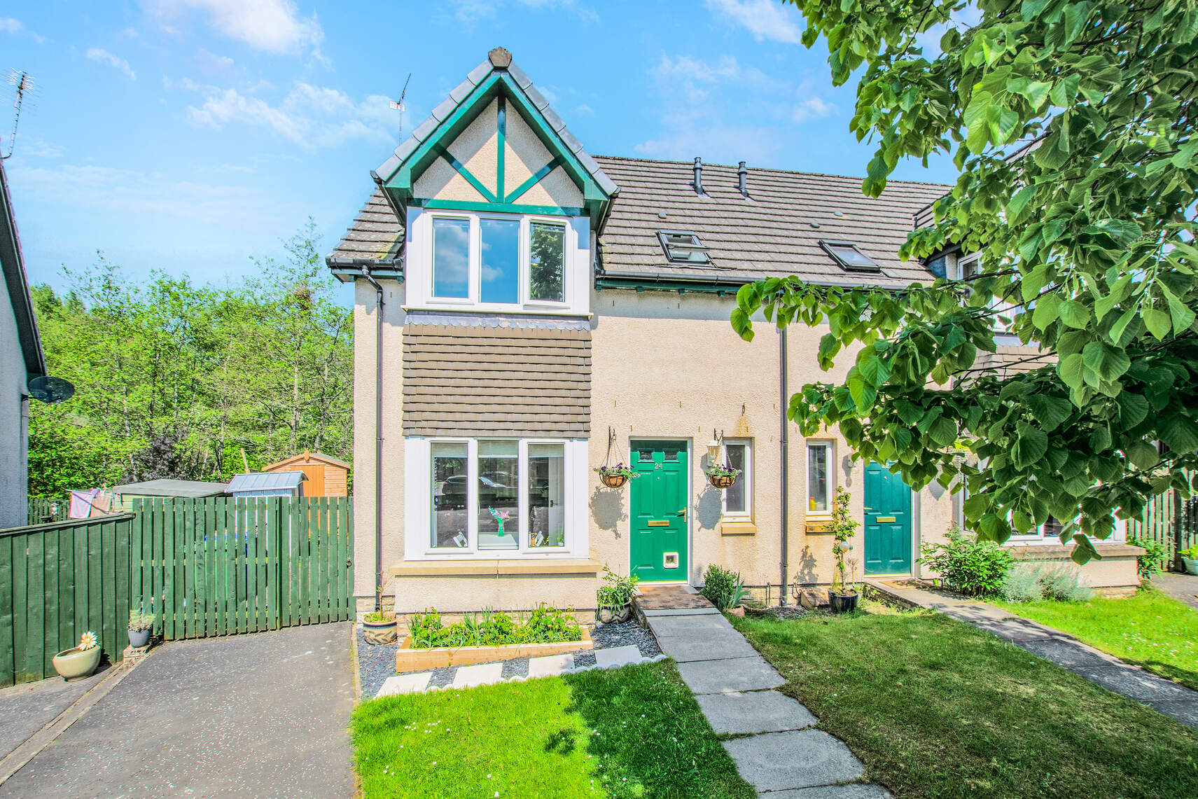 3 bed semi-detached house for sale in Lawder Place, Dunblane  - Property Image 1