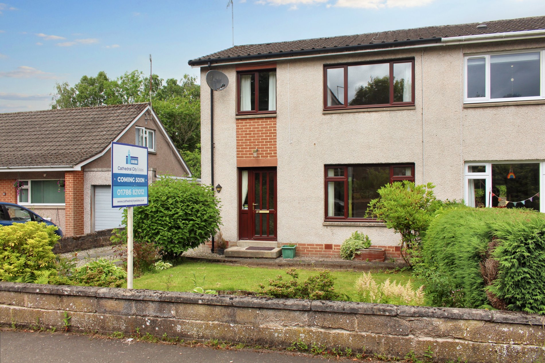 2 bed semi-detached house for sale in Strathmore Avenue, Dunblane - Property Image 1