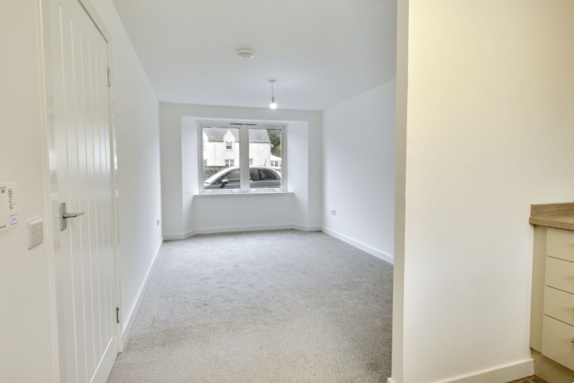 1 bed ground floor flat for sale in Front Street, Braco, FK15 2