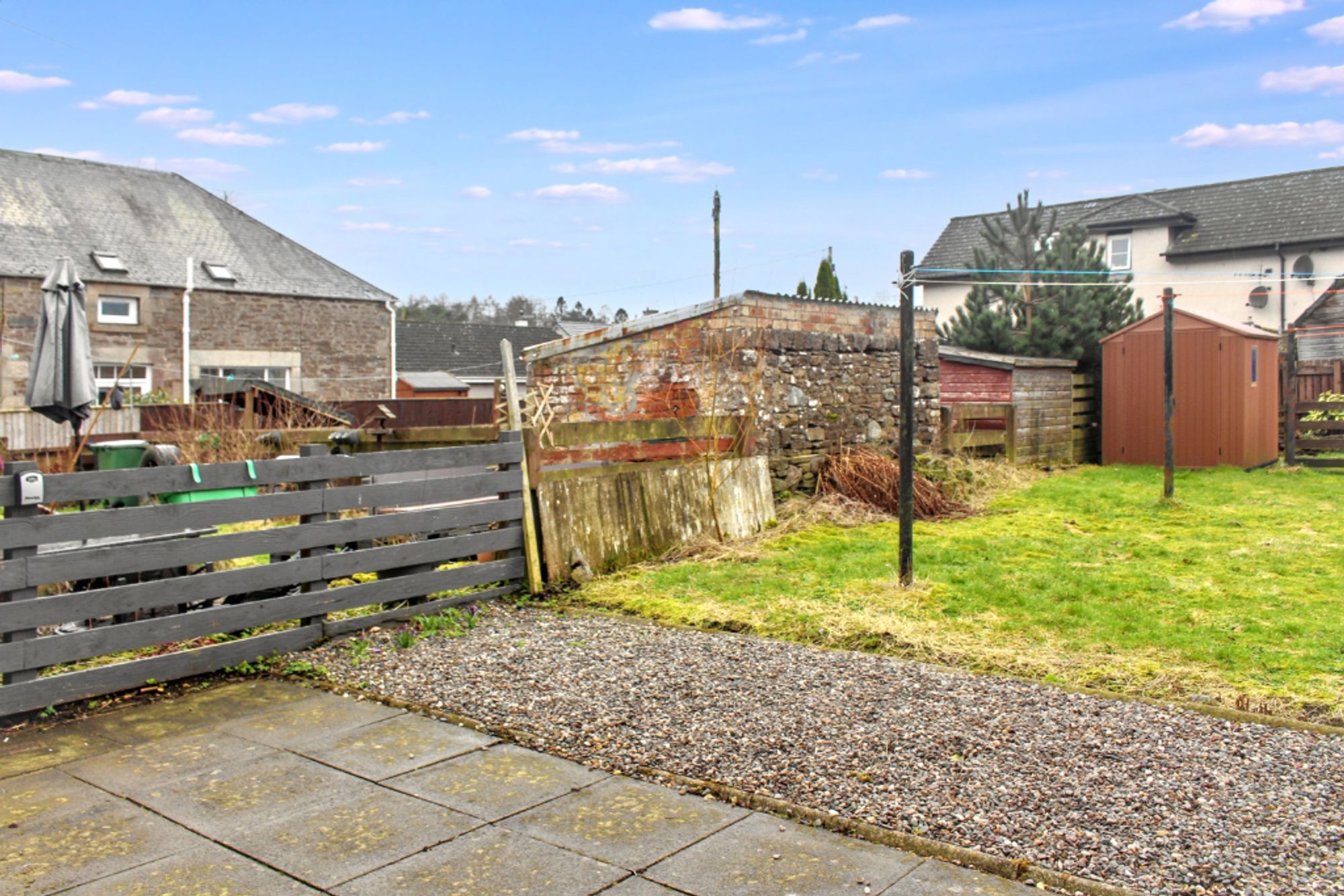 1 bed ground floor flat for sale in Front Street, Braco, FK15 10