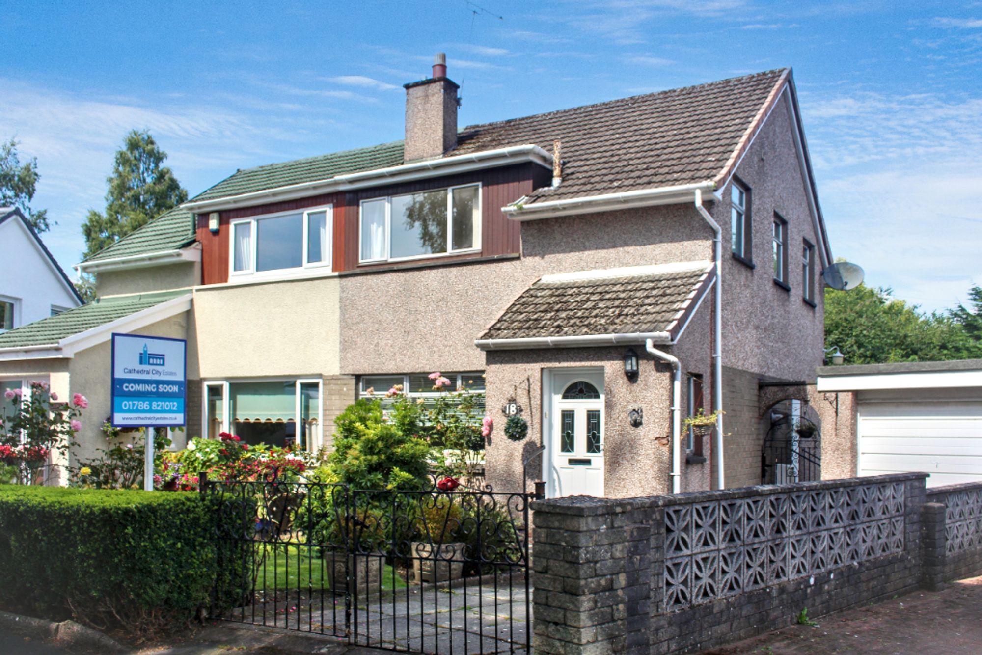 3 bed semi-detached house for sale in Hume Crescent, Stirling  - Property Image 1