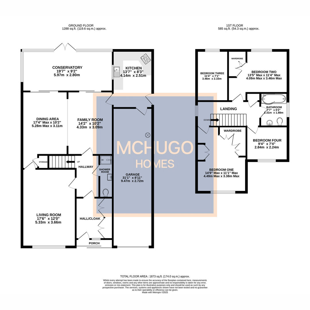4 bed detached house for sale in Augustus Road, Edgbaston, B15 3PG - Property floorplan