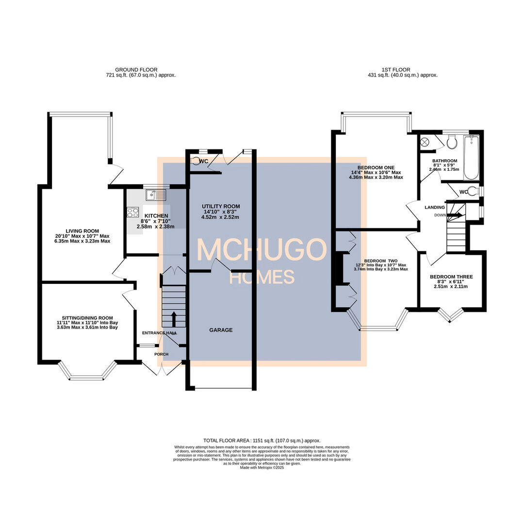 3 bed detached house for sale in Wyckham Close, Harborne, B17 0TB - Property floorplan