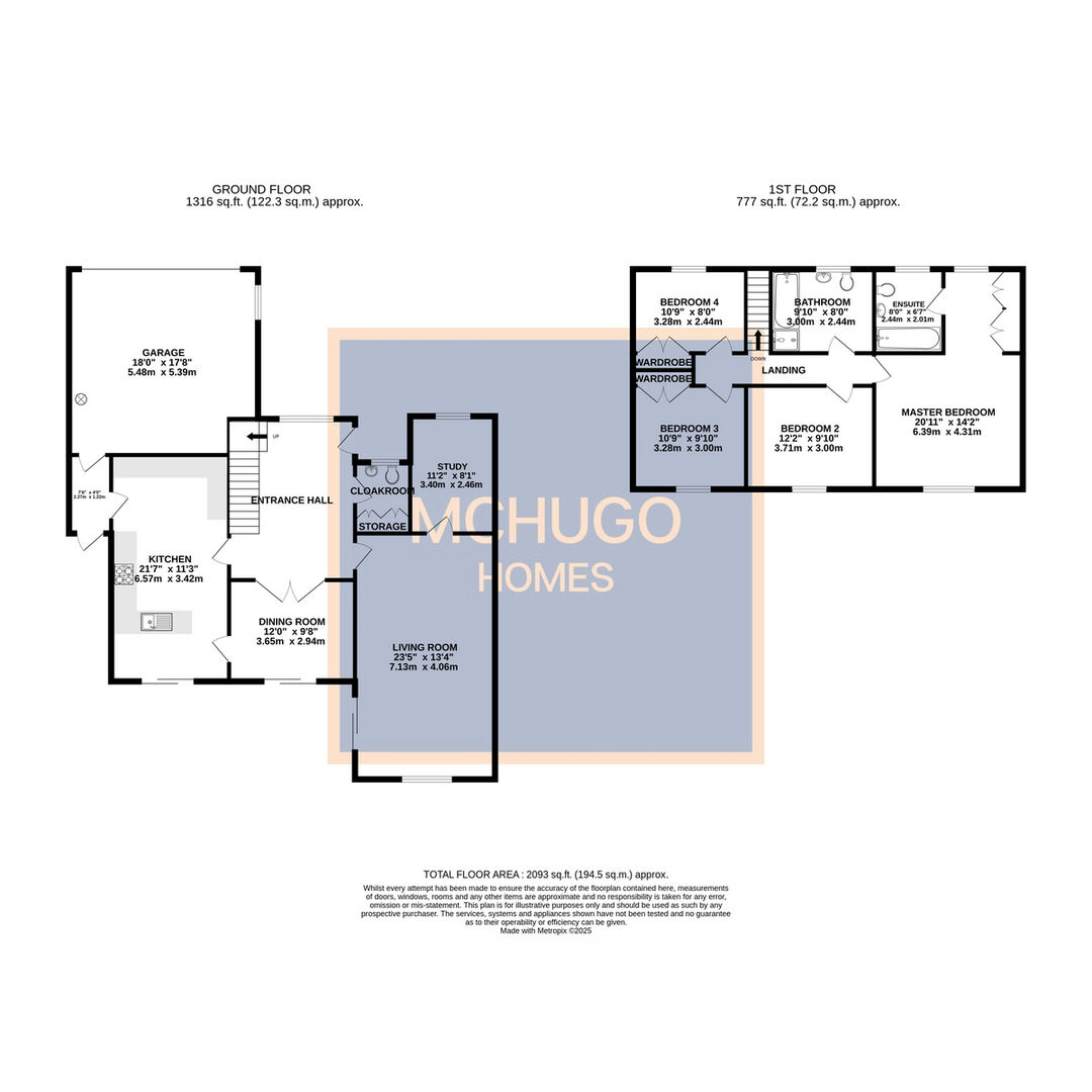 4 bed detached house for sale in Aston Bury, Edgbaston, B15 3QB - Property floorplan