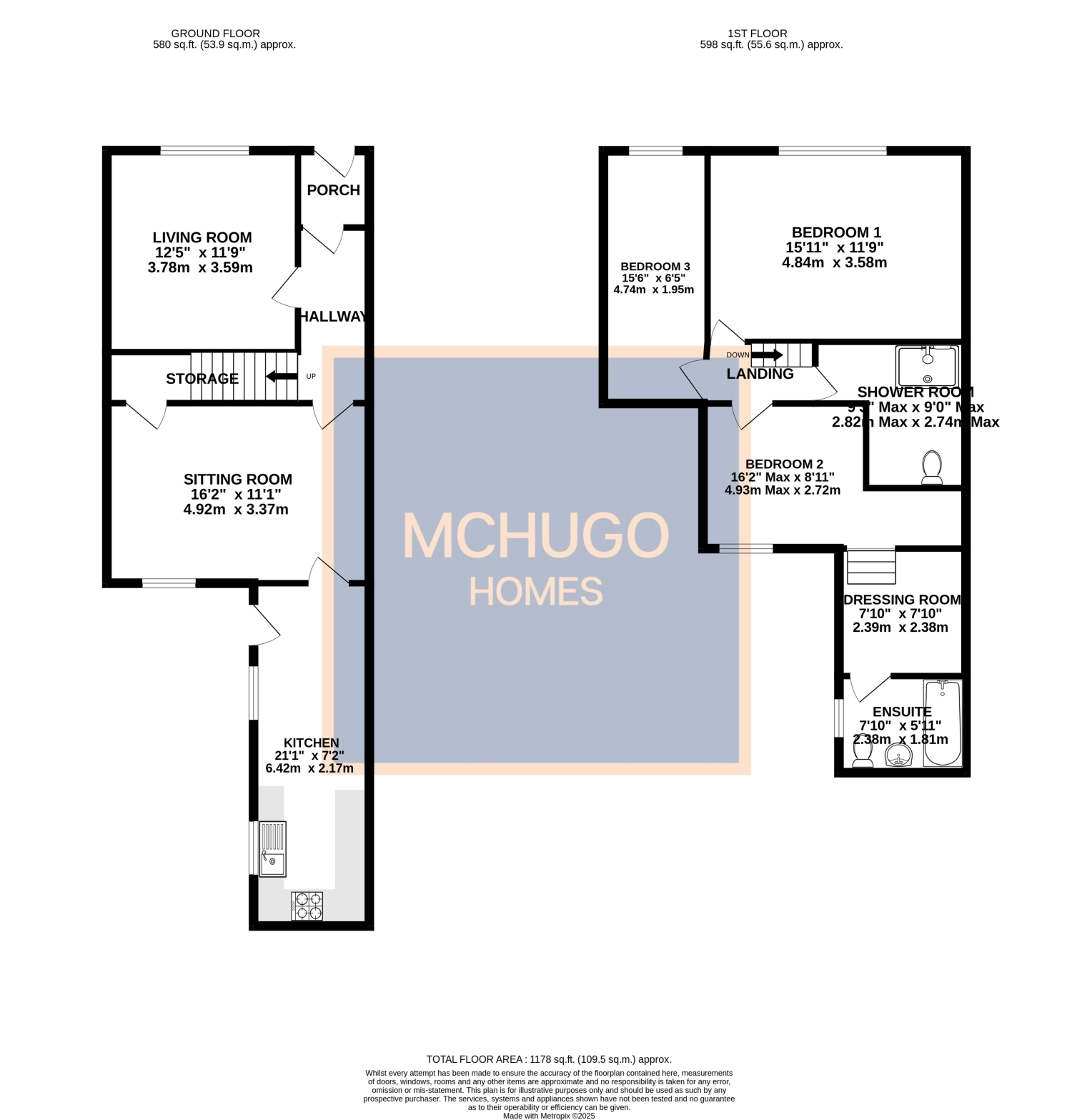 3 bed terraced house for sale in Greenfield Road, Harborne B17 0EE - Property floorplan