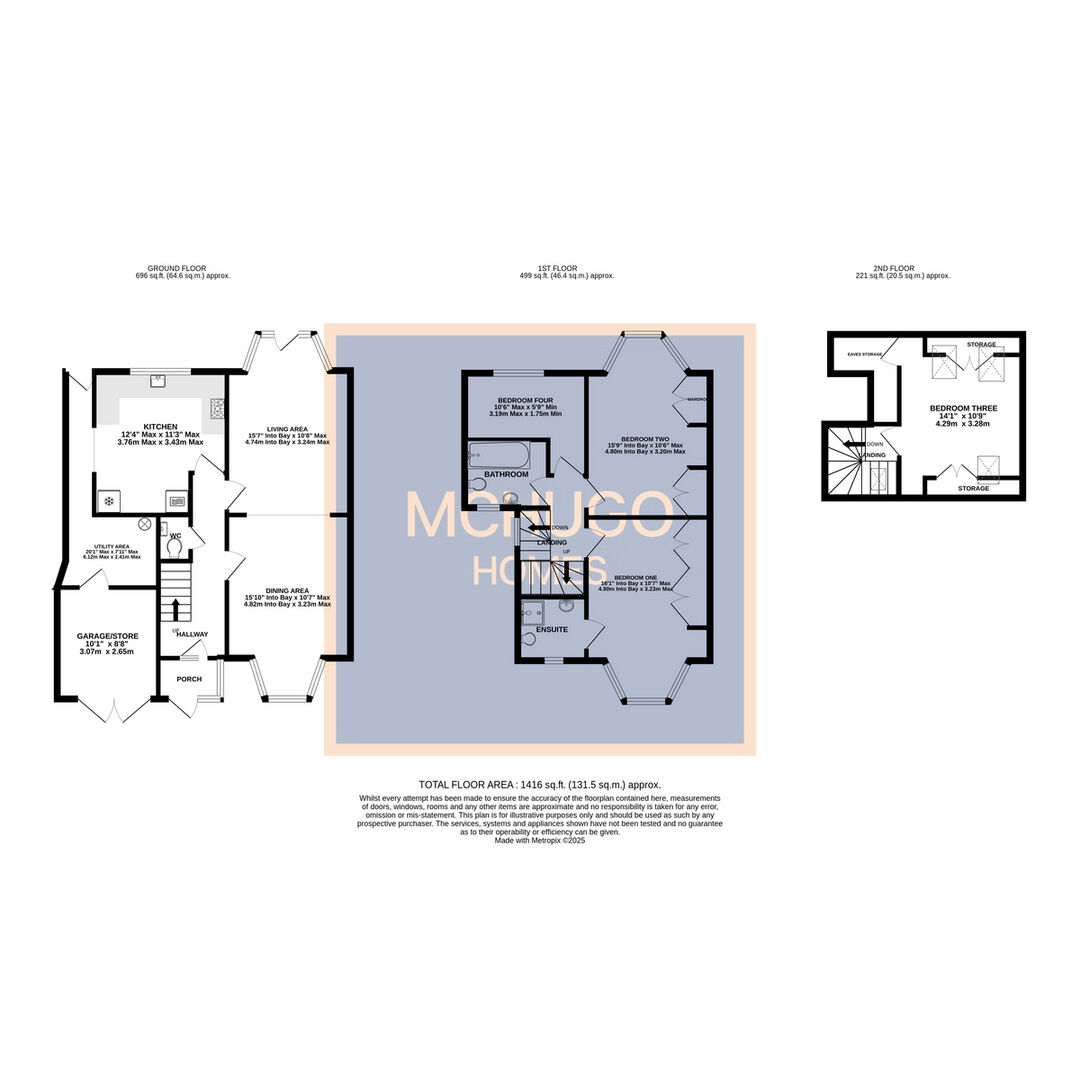 4 bed semi-detached house for sale in Frankley Avenue, Halesowen, B62 0EA - Property floorplan