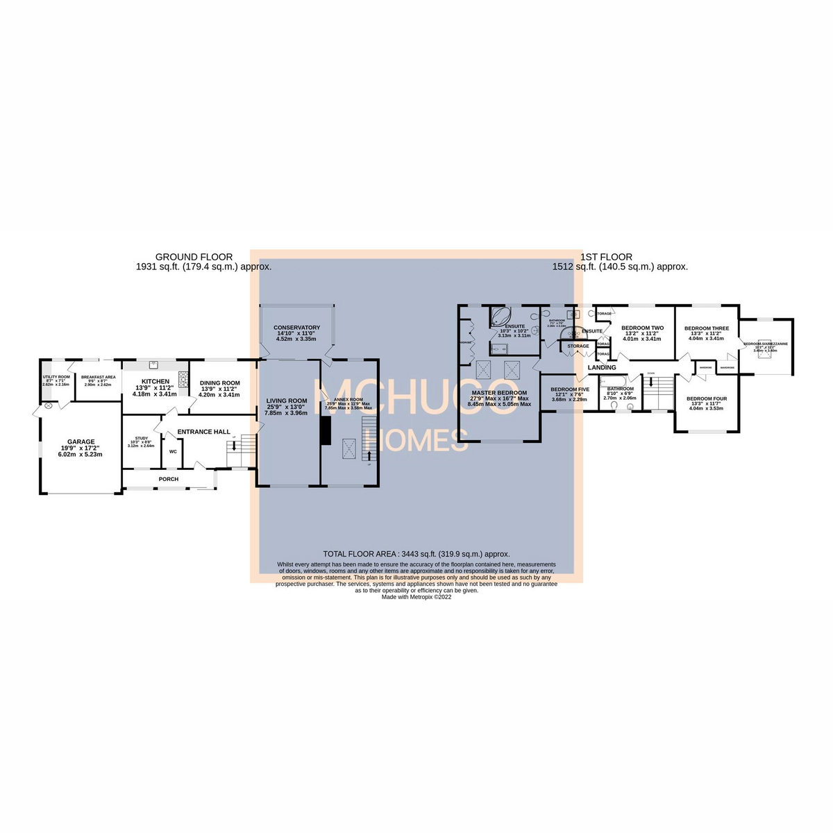 5 bed detached house for sale in Woodbourne Road, Edgbaston - Property floorplan