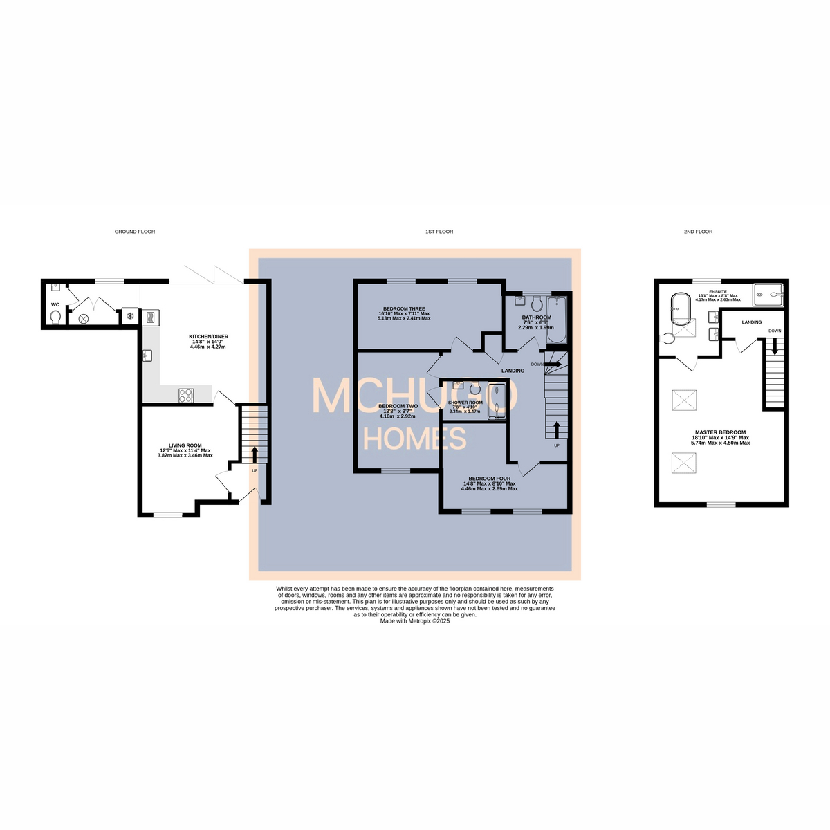 4 bed semi-detached house for sale in Lordswood Road, Birmingham - Property floorplan