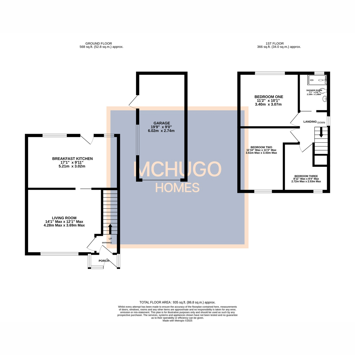 3 bed end of terrace house for sale in Pheasant Road, Smethwick - Property floorplan