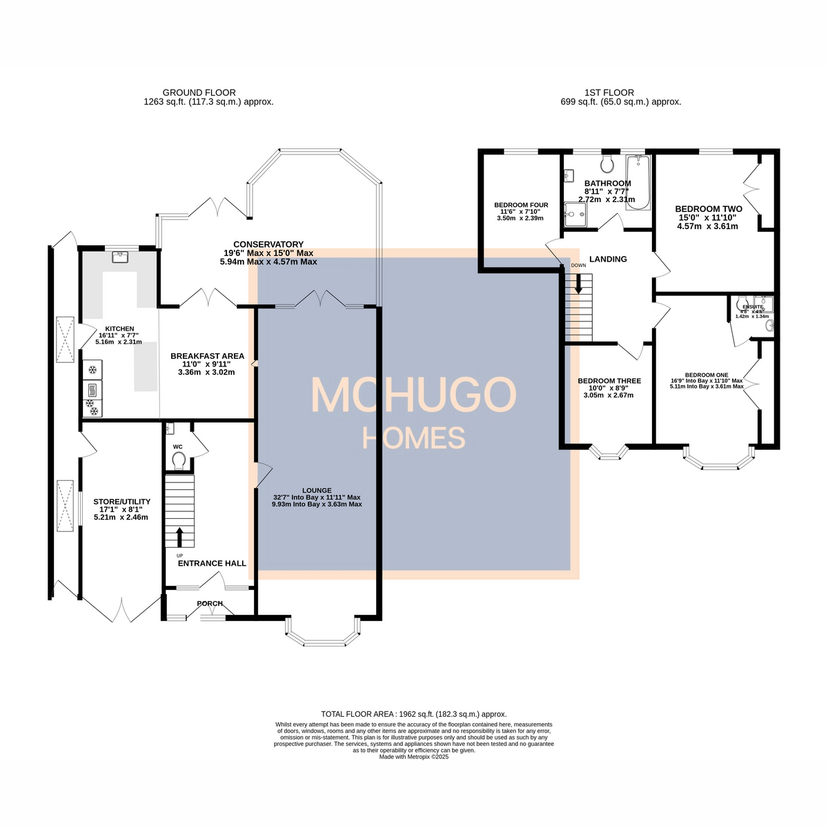 4 bed detached house for sale in Kelmscott Road, Birmingham - Property floorplan