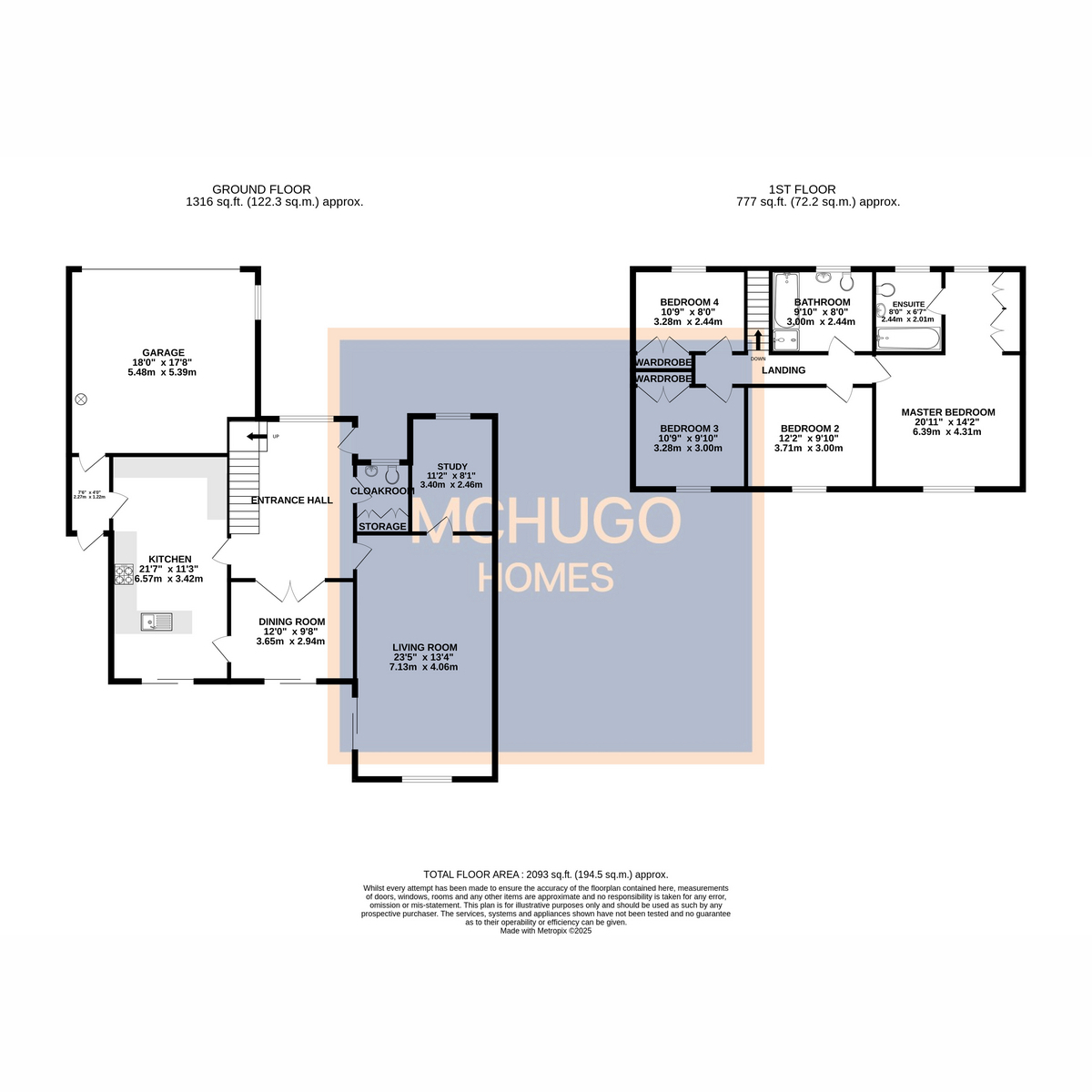 4 bed detached house for sale in Aston Bury, Edgbaston, B15 - Property floorplan