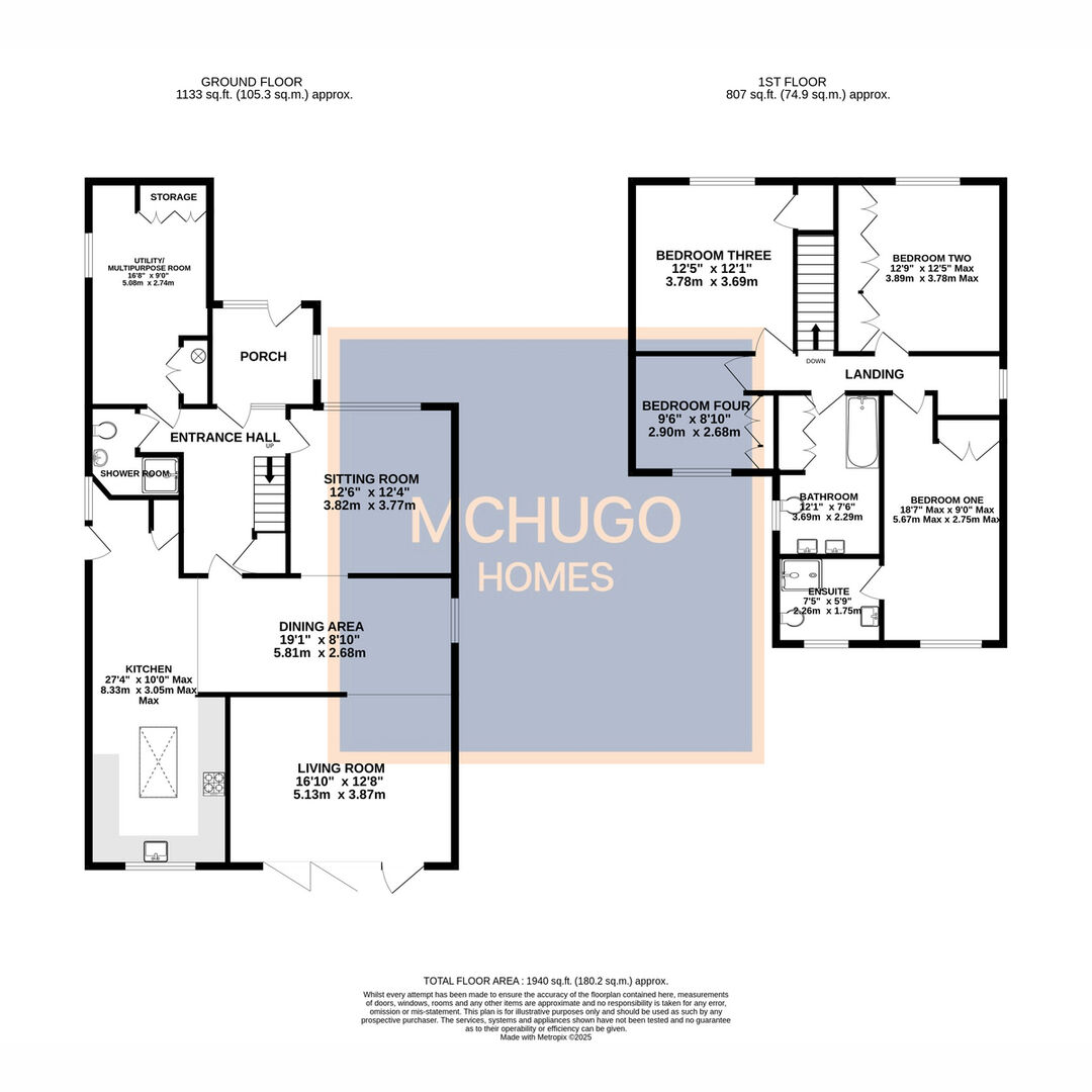 4 bed detached house for sale in Kesteven Close, Edgbaston, B15 2UT - Property floorplan