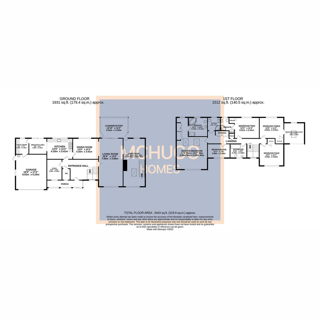 5 bed detached house for sale in Woodbourne Road, B15 3QJ - Property floorplan