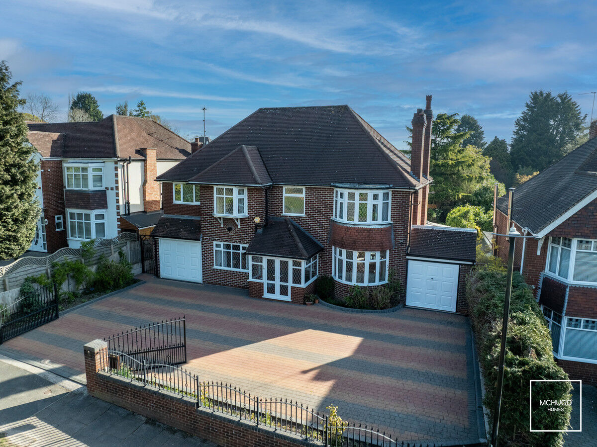5 bed detached house for sale in Lordswood Road, Harborne, B17