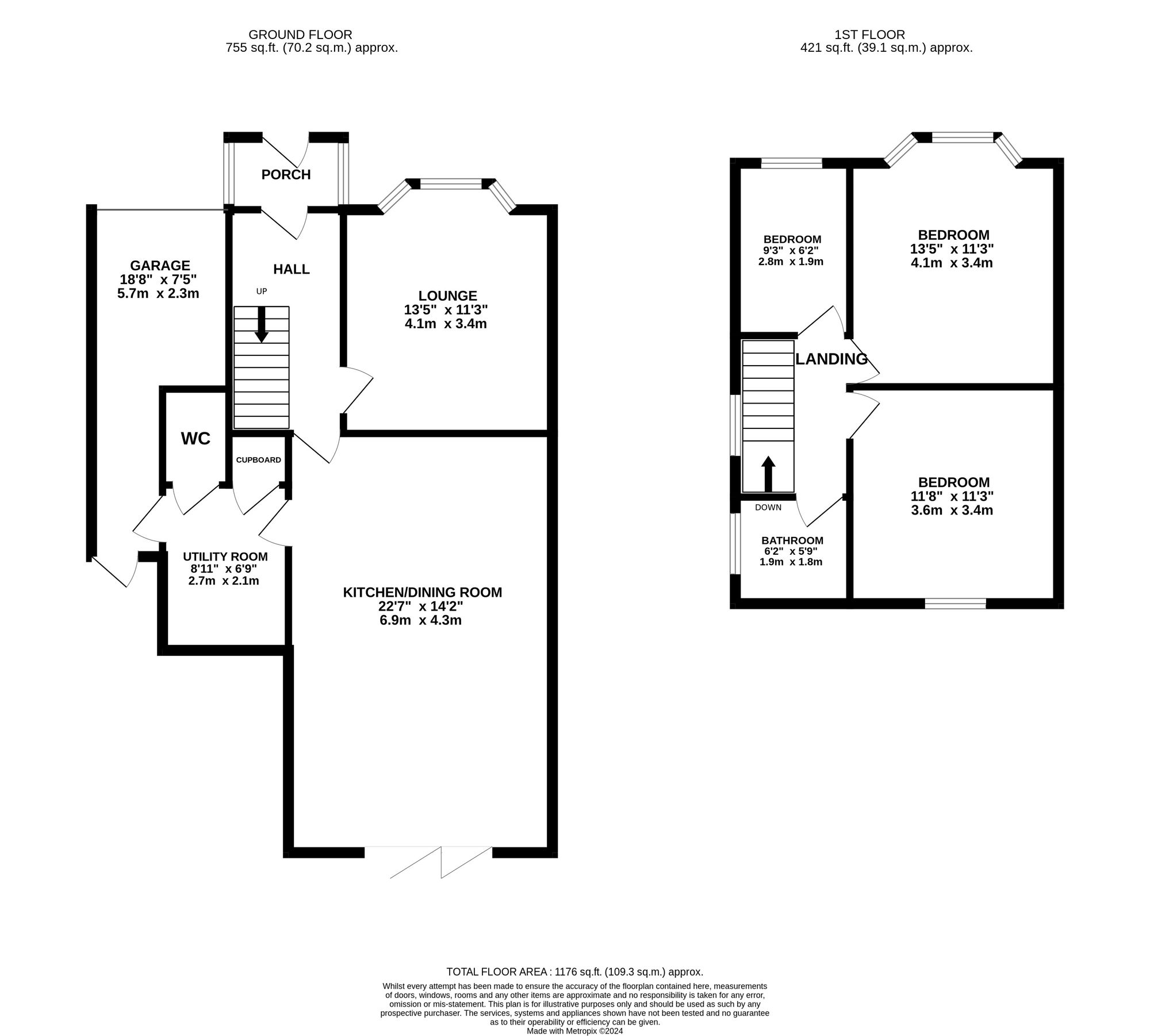 3 bed house for sale in Broadwood Avenue, Liverpool - Property floorplan