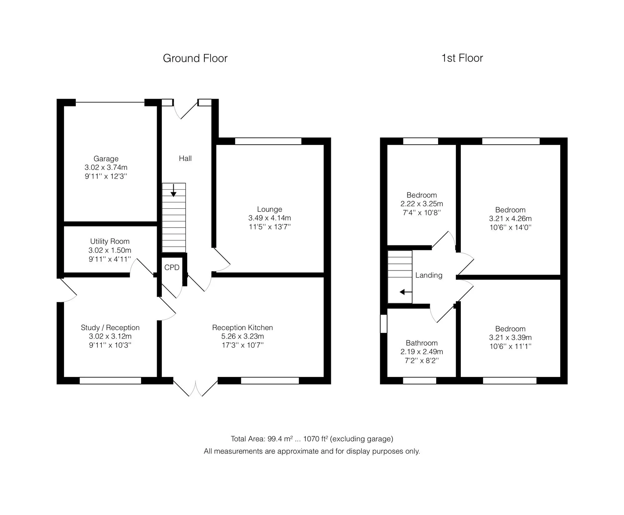 3 bed semi-detached house for sale in Poverty Lane, Liverpool - Property floorplan