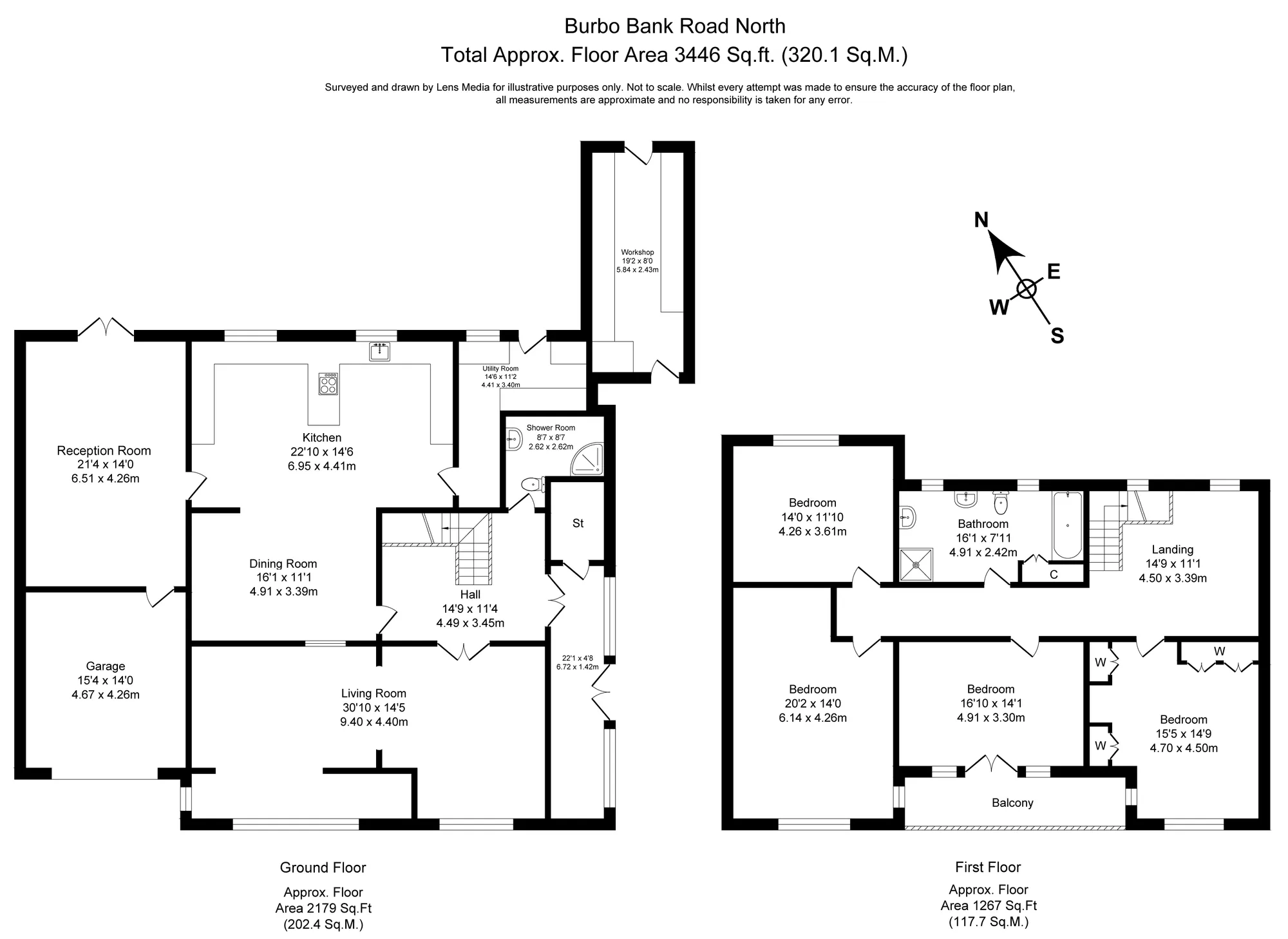 4 bed detached house for sale in Burbo Bank Road North, Liverpool - Property floorplan