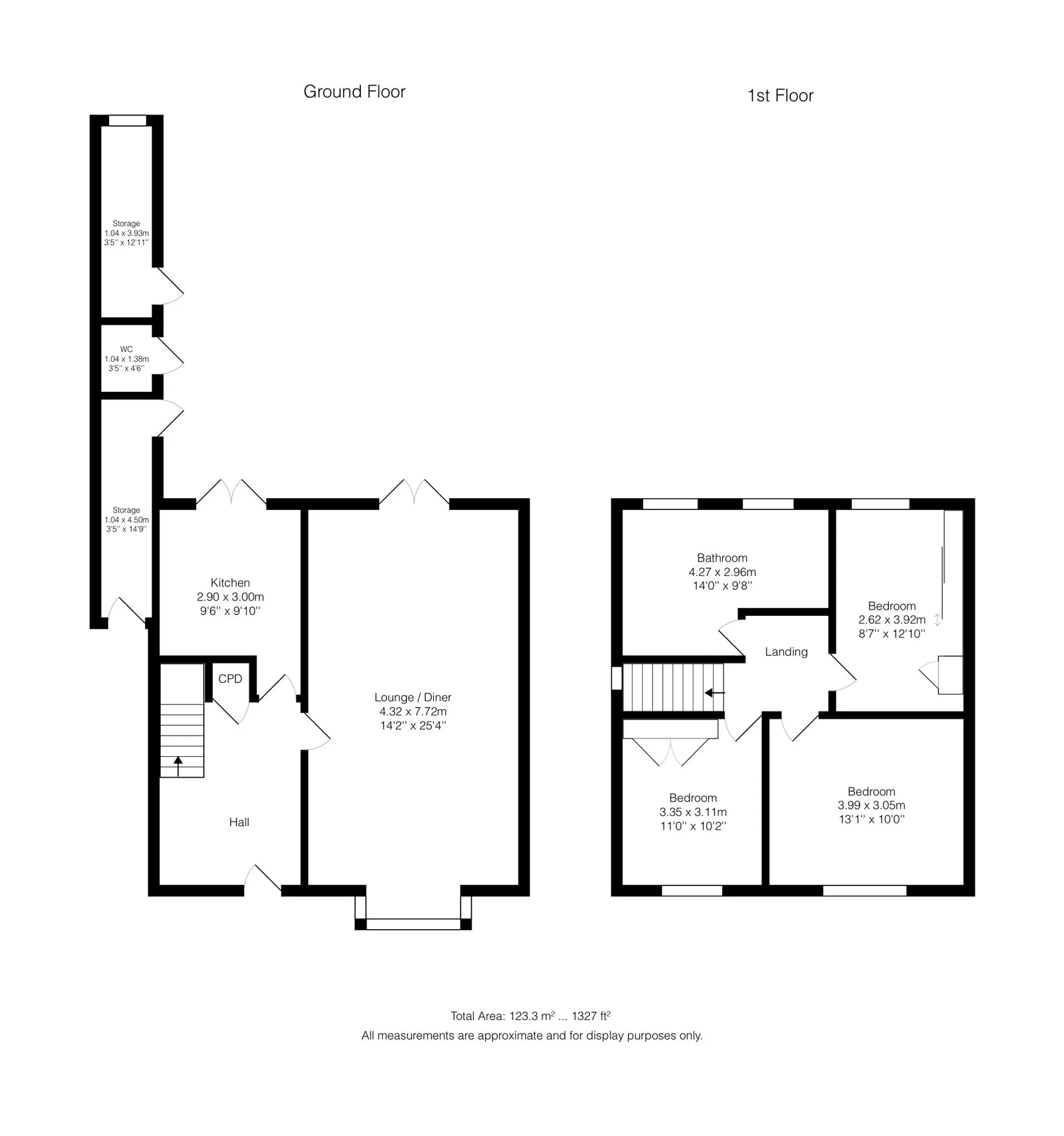 3 bed semi-detached house for sale in Roughwood Drive, Liverpool - Property floorplan