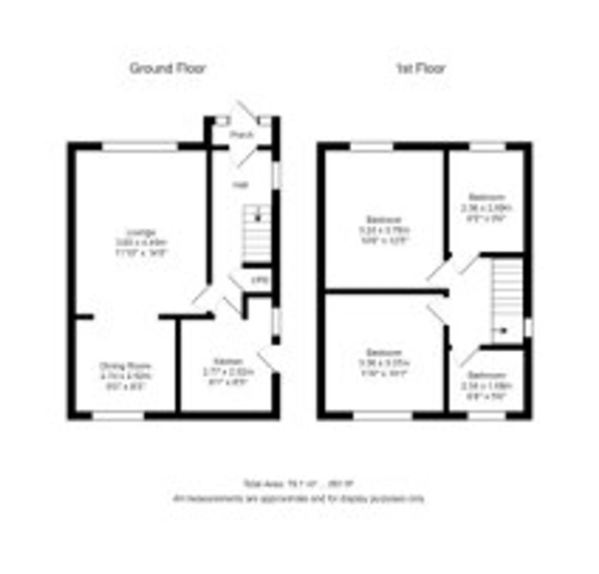 3 bed semi-detached house for sale in Nazeby Avenue, Liverpool - Property floorplan