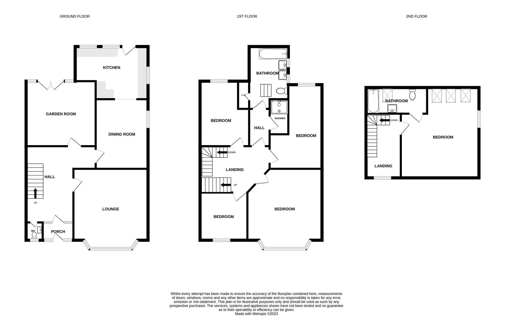 5 bed semi-detached house for sale in Dewey Avenue, Liverpool - Property floorplan