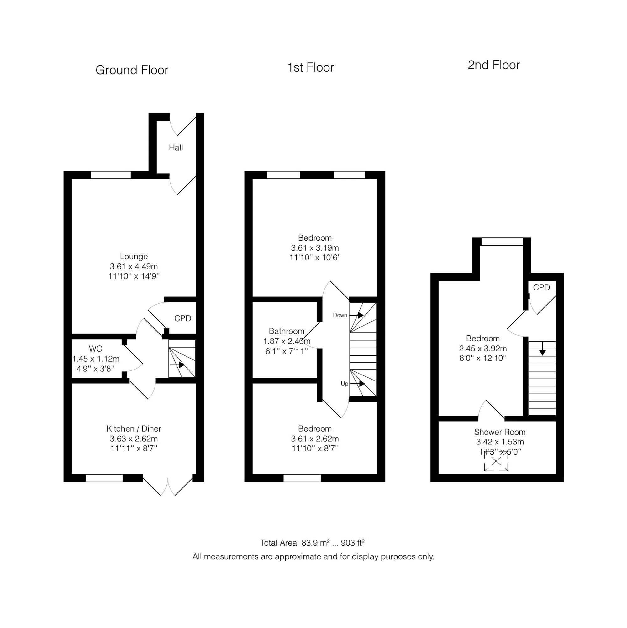 3 bed semi-detached house for sale in Goldcrest Road, Liverpool - Property floorplan