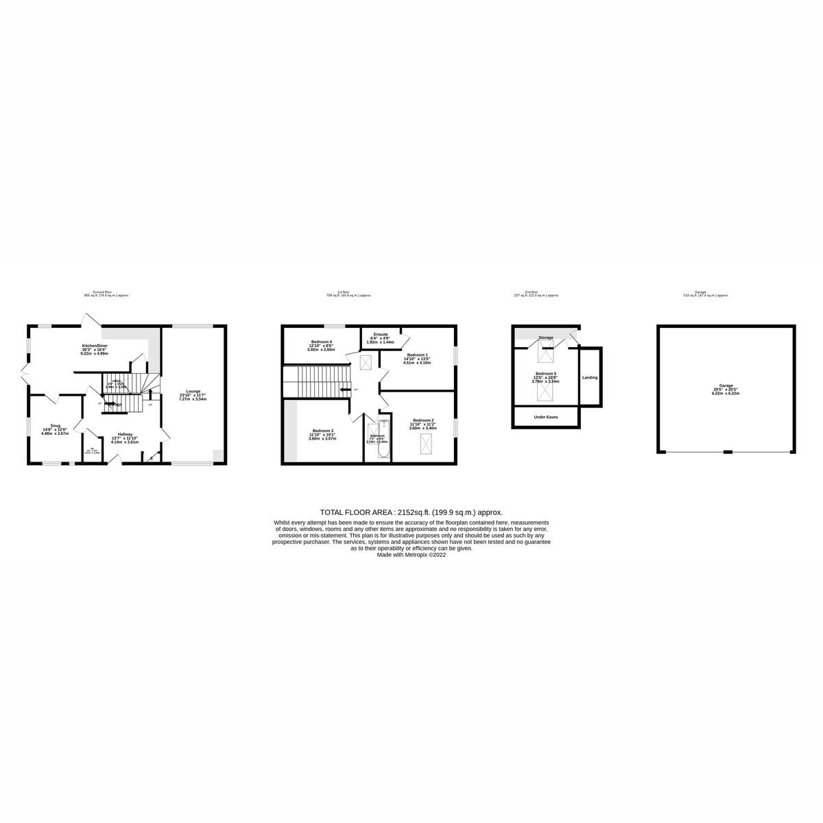 5 bed barn conversion for sale in Old Hall Barn Old Hall Lane, Stockport - Property floorplan