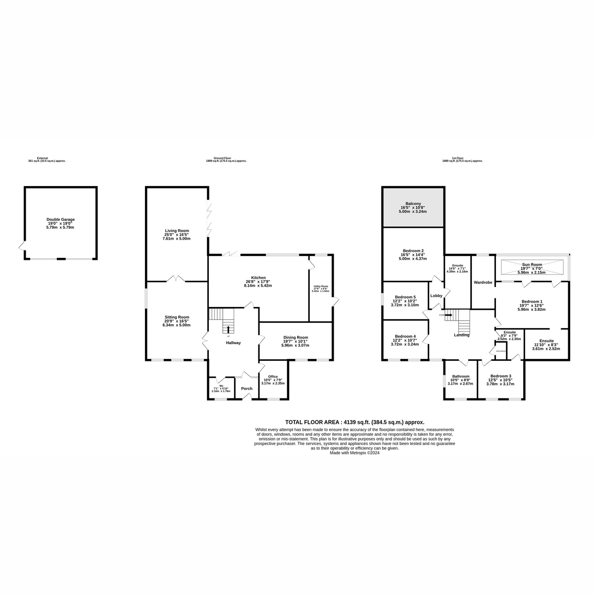 5 bed detached house for sale in Carrwood Road, Bramhall - Property floorplan