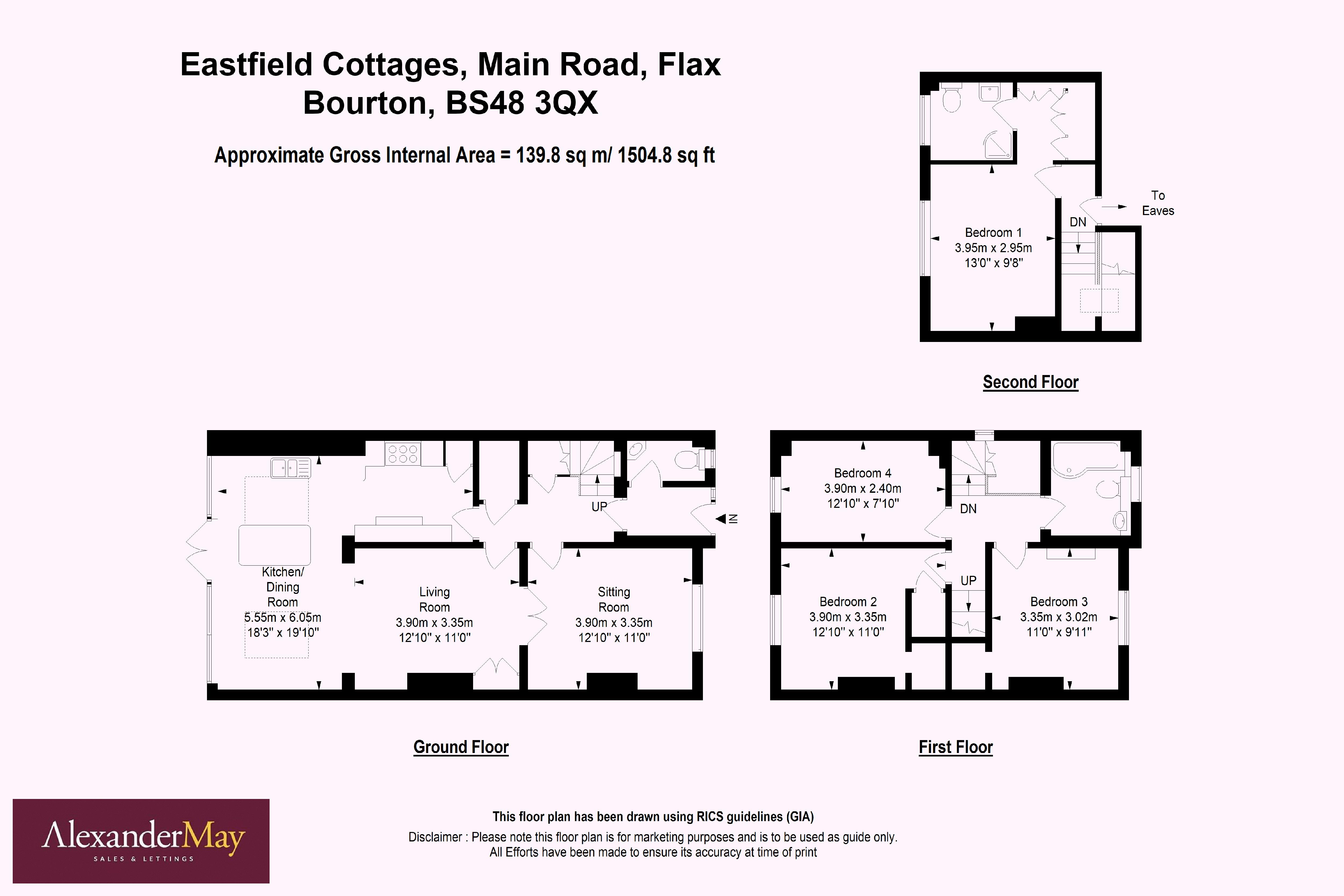 4 bed house for sale in Main Road, Bristol - Property Floorplan