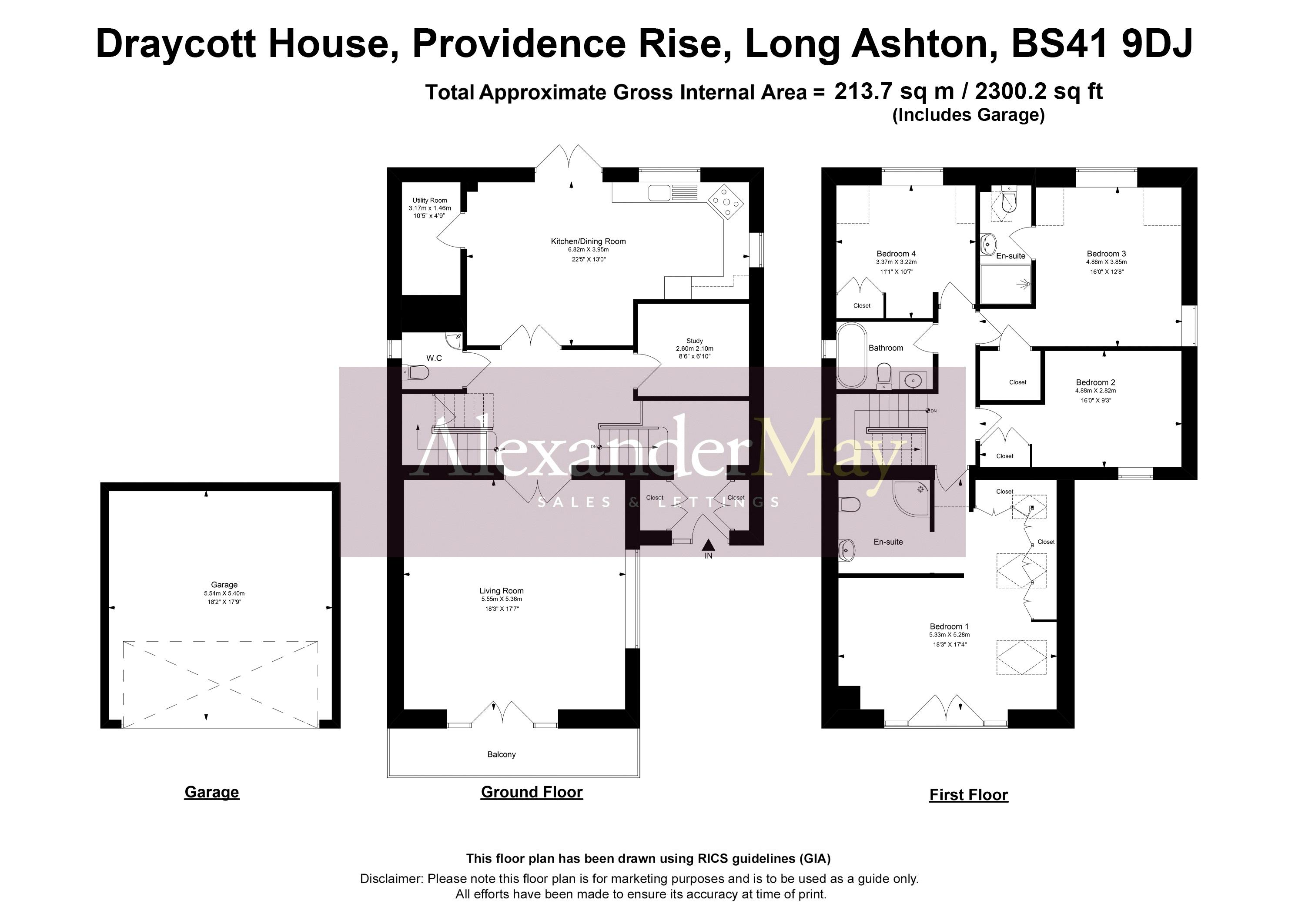 4 bed house for sale in Providence Rise, Bristol - Property Floorplan