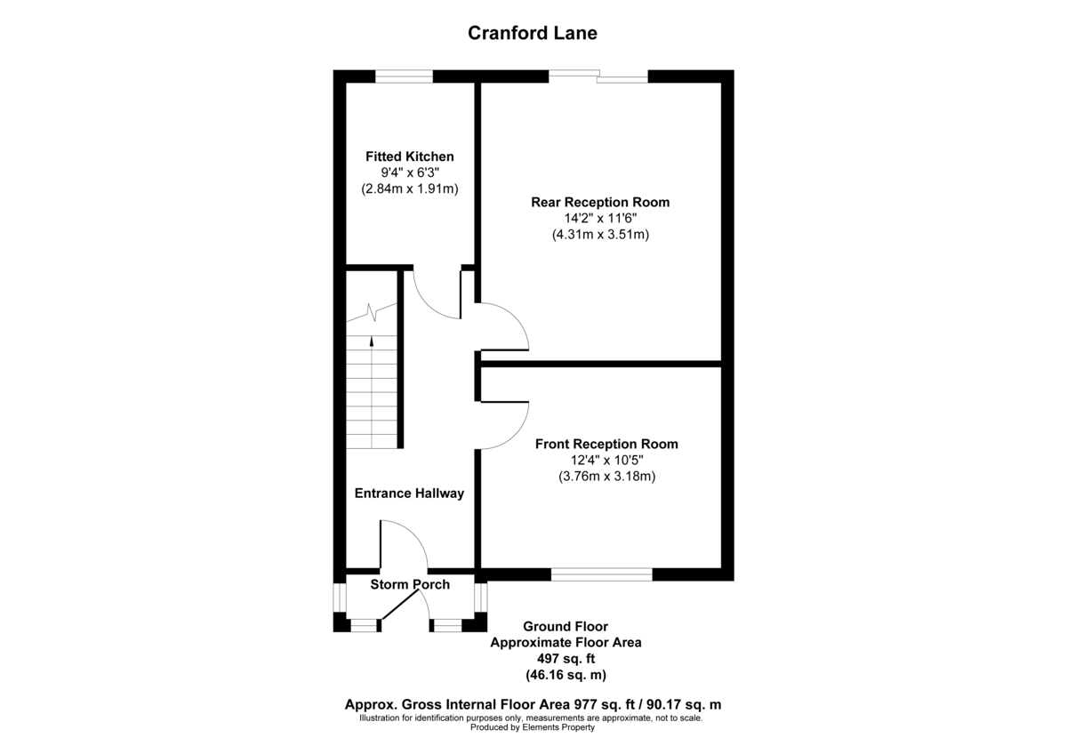 3 bed semi-detached house for sale in Cranford Lane, Hounslow - Property floorplan