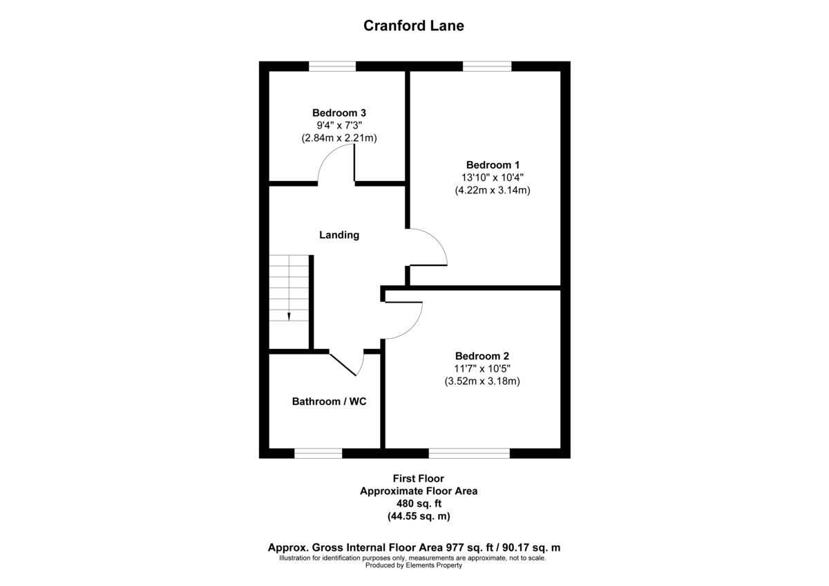 3 bed semi-detached house for sale in Cranford Lane, Hounslow - Property floorplan