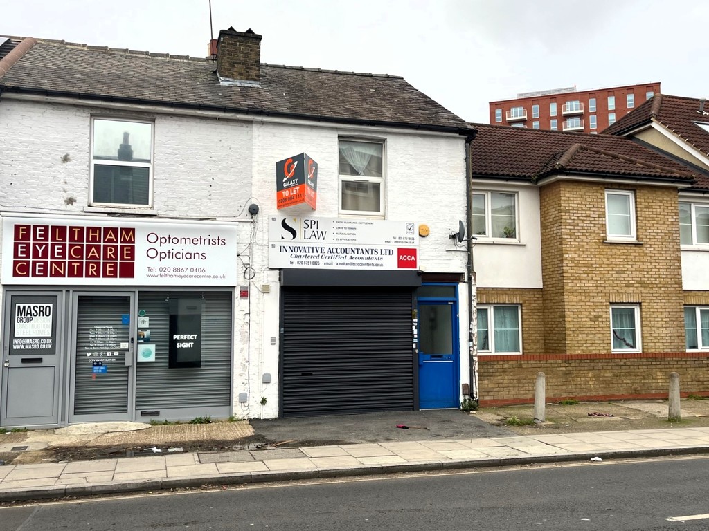 EMPIRE ESTATES IS EXCITED TO OFFER A PREMIUM OFFICE UNIT AVAILABLE TO LET APPROX 1059 SQ FT , READY FOR IMMEDIATE OCCUPANCY. SITUATED ON Bedfont Lane in a BUSY Parade just off Staines Road.   THIS OFFICE IS CONVENIENTLY LOCATED JUST A MILES FROM FELTHAM RAILWAY STATION AND CLOSE TO HEATHROW AIRPORT, PROVIDING EXCELLENT CONNECTIVITY FOR BOTH COMMUTERS AND CLIENTS THE WORKPLACE COMES WITH UNFURNISHED WITH AMPLE SPACE,  CREATING A SOPHISTICATED AND PROFESSIONAL ATMOSPHERE DESIGNED TO ENHANCE PRODUCTIVITY AND LEAVE A LASTING IMPRESSION. POSITION ON A VIBRANT HIGH STREET WITH AMPLE AMENITIES AND STRONG TRANSPORT LINKS, THE OFFICE UNIT IS AN IDEAL CHOICE FOR PROFESSIONAL AND BUSINESS LOOKING TO ELEVATE THEIR OPERATIONS. CONTACT EMPIRE ESTATES TODAY TO ARRANGE A VIEWING.