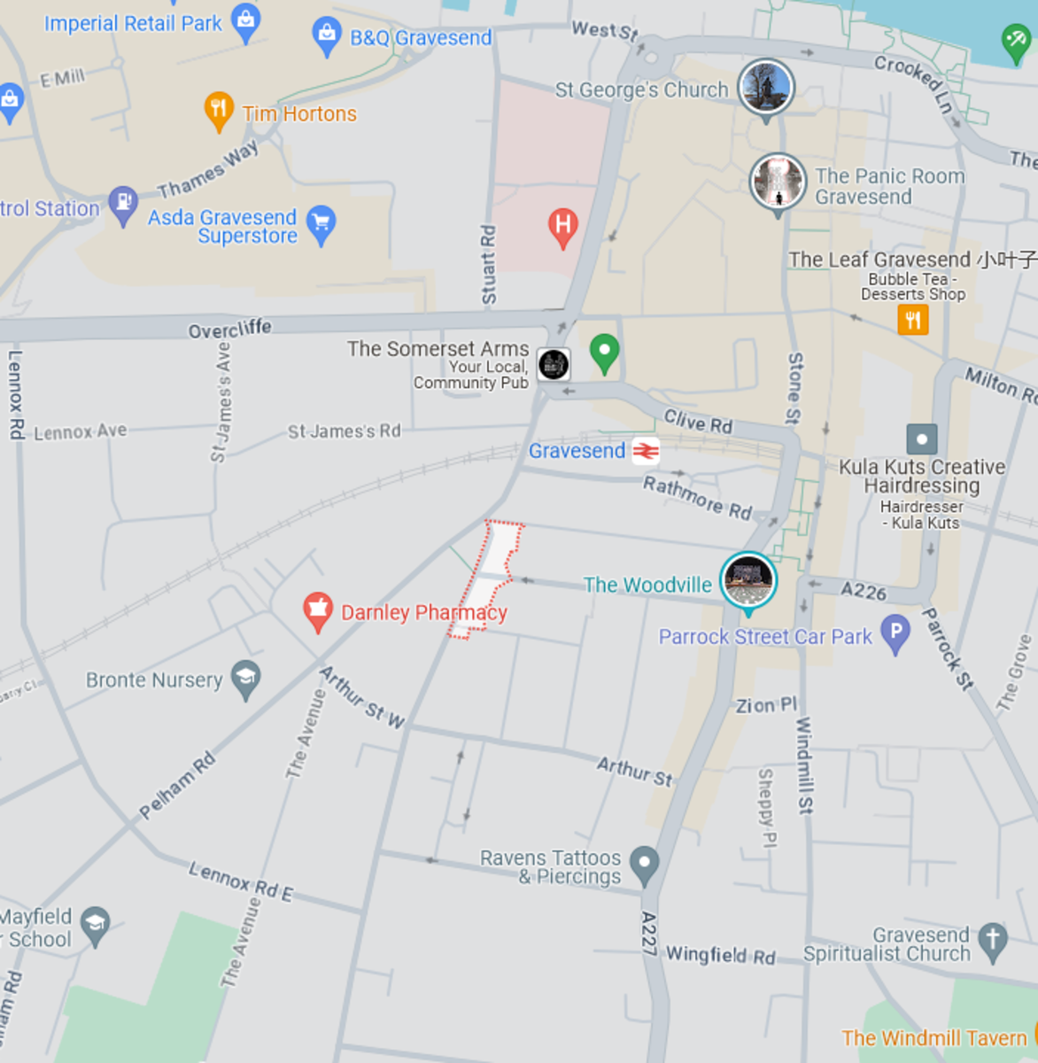 1 bed flat to rent in Darnley Road, Gravesend - Property Floorplan