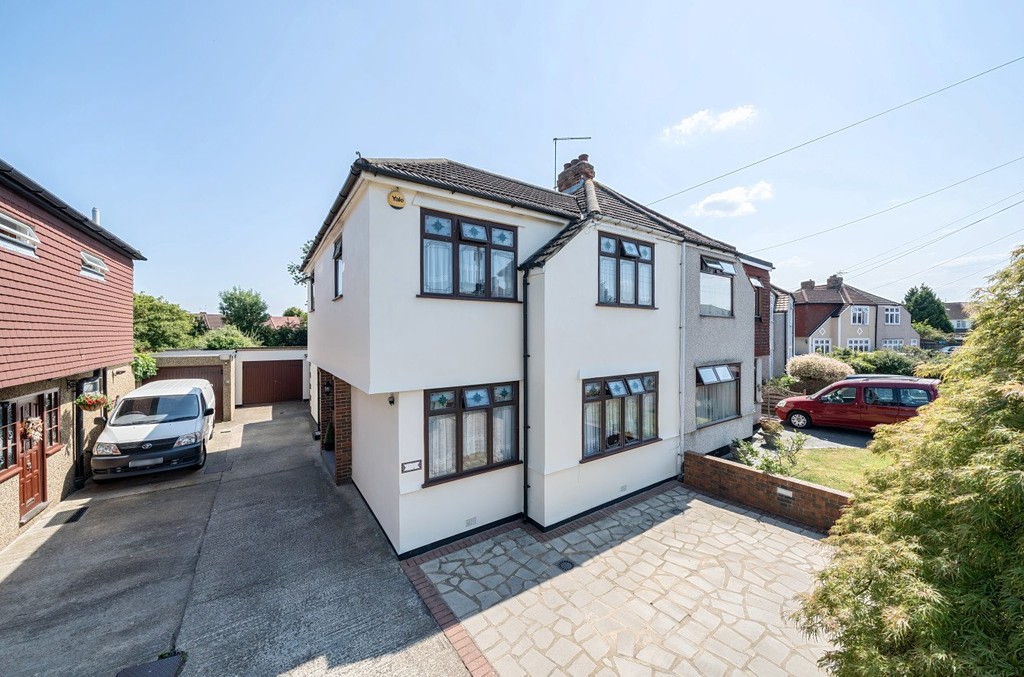 3 bed semi-detached house for sale in Valliers Wood Road, Sidcup  - Property Image 1