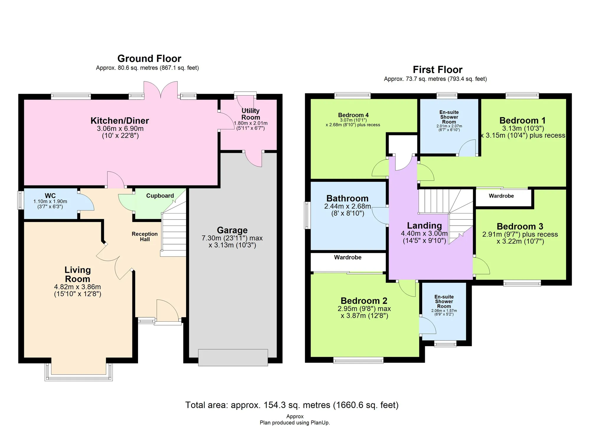 4 bed detached house for sale in Vigilance Avenue, Brixham - Property floorplan