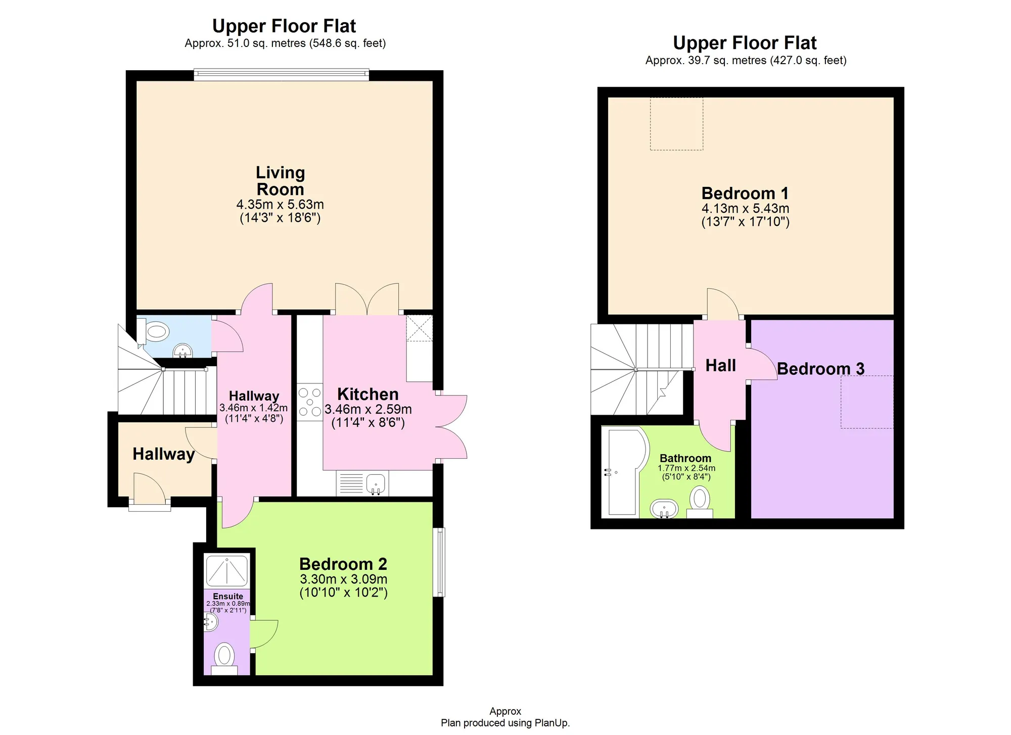 3 bed maisonette for sale in St Lukes Road South, Torquay - Property floorplan