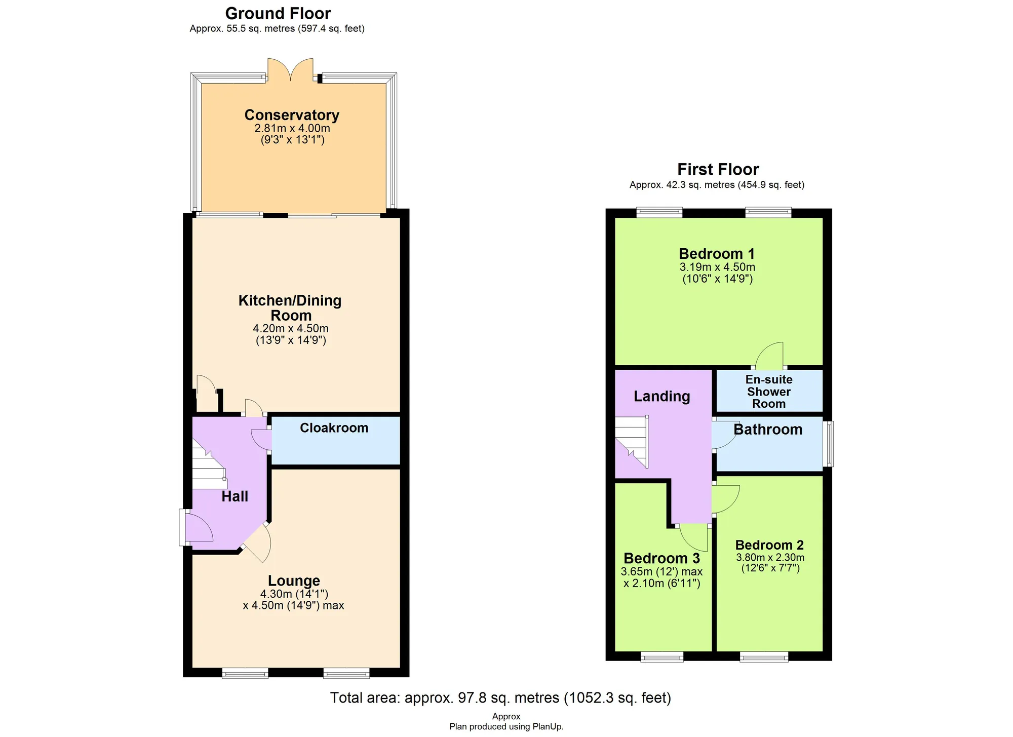 3 bed detached house for sale in Beach Walk, Paignton - Property floorplan